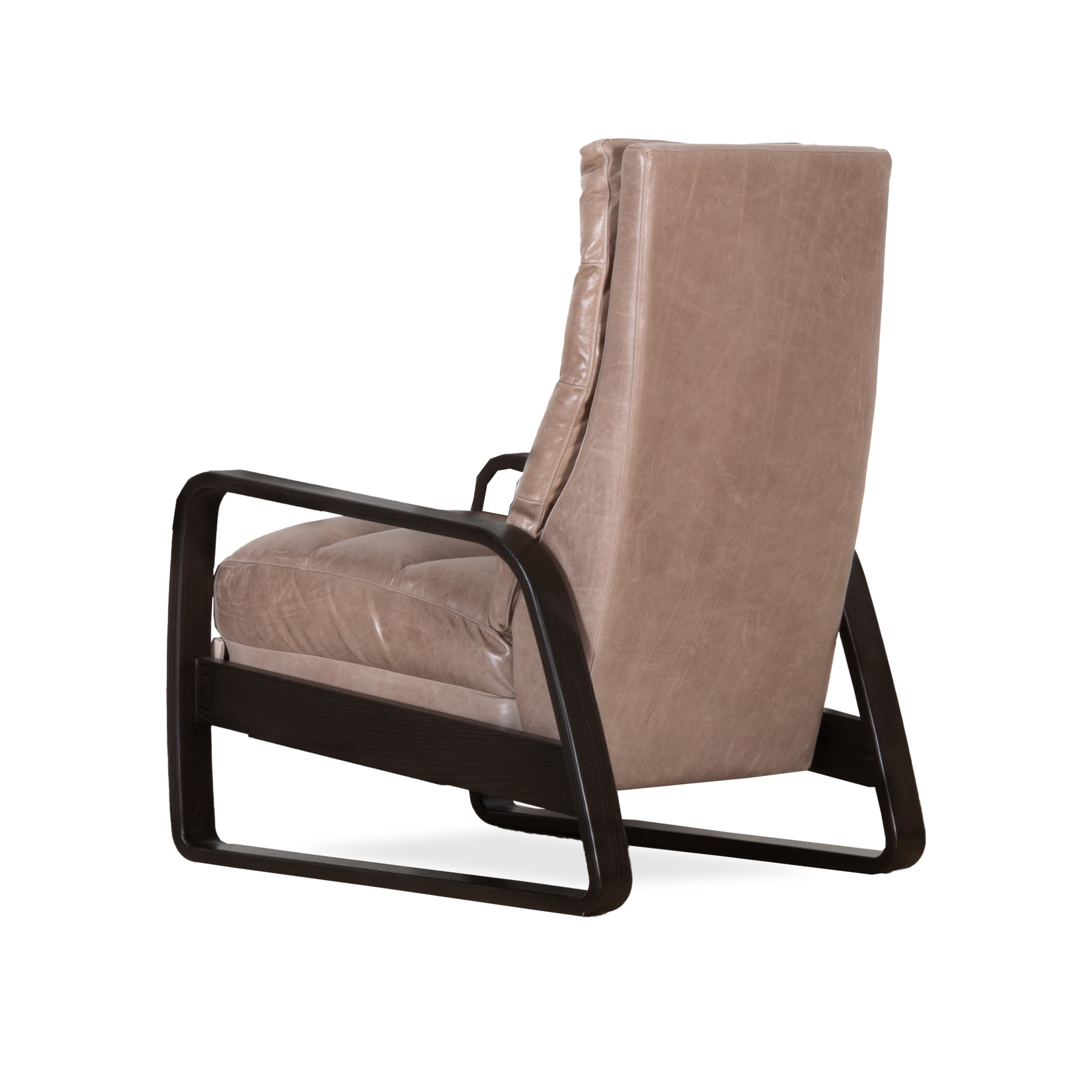 Elton Recliner Chair - Modern PU Leather Reclining Sofa with Footrest - Comfortable Living Room Furniture for Relaxing & Watching TV