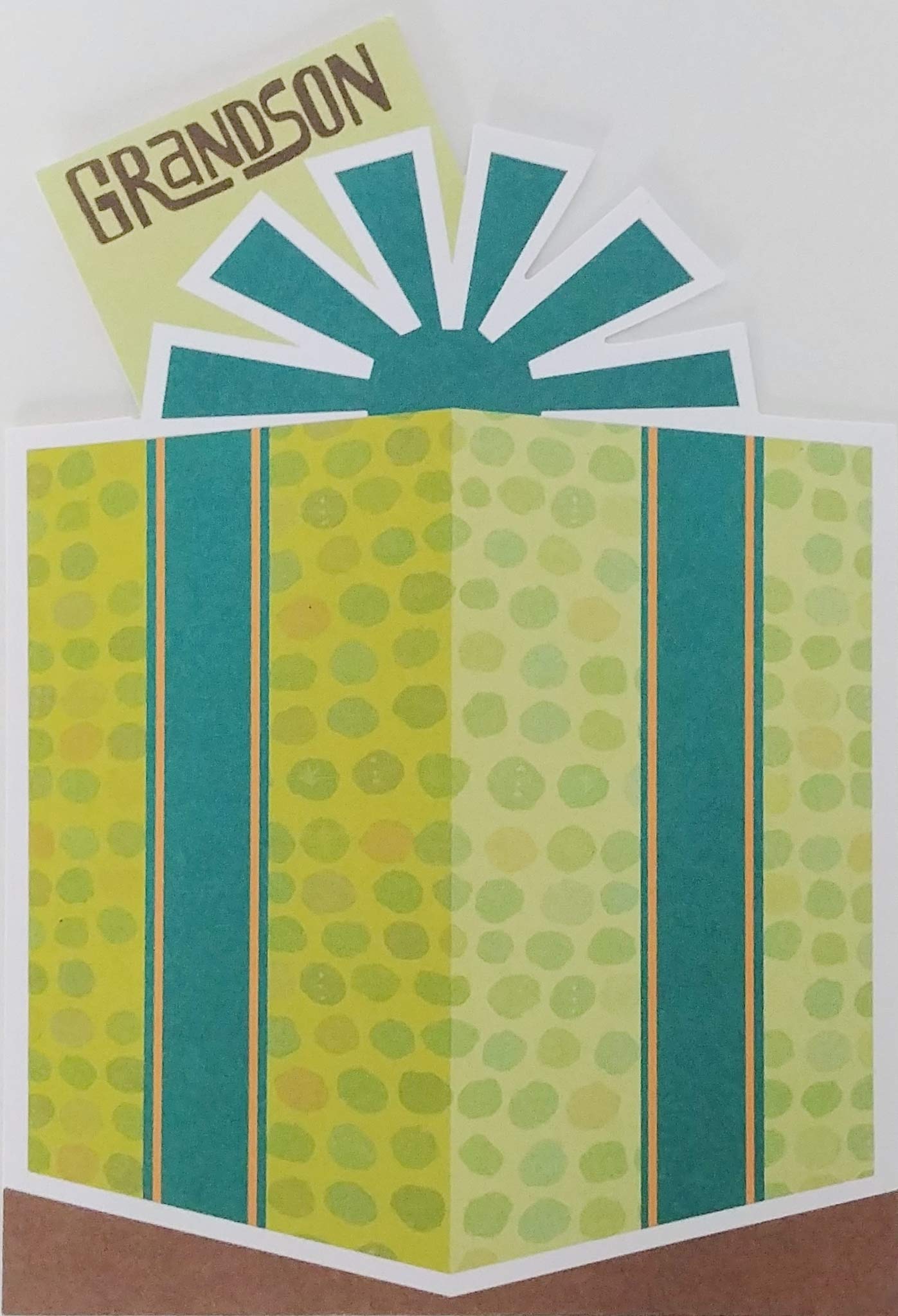 Grandson Birthday Card - You're The Best Gift of All - Heartwarming Greeting Card for Grandson's Special Day - Perfect for Birthday Wishes, Celebrations & Keepsake Memories