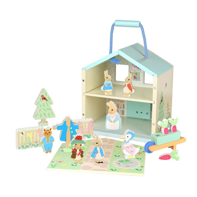 Peter Rabbit™ Portable Play Set - Lightweight & Travel-Friendly Kids Toy for Indoor & Outdoor Fun - Perfect for Playdates, Road Trips & Park Adventures