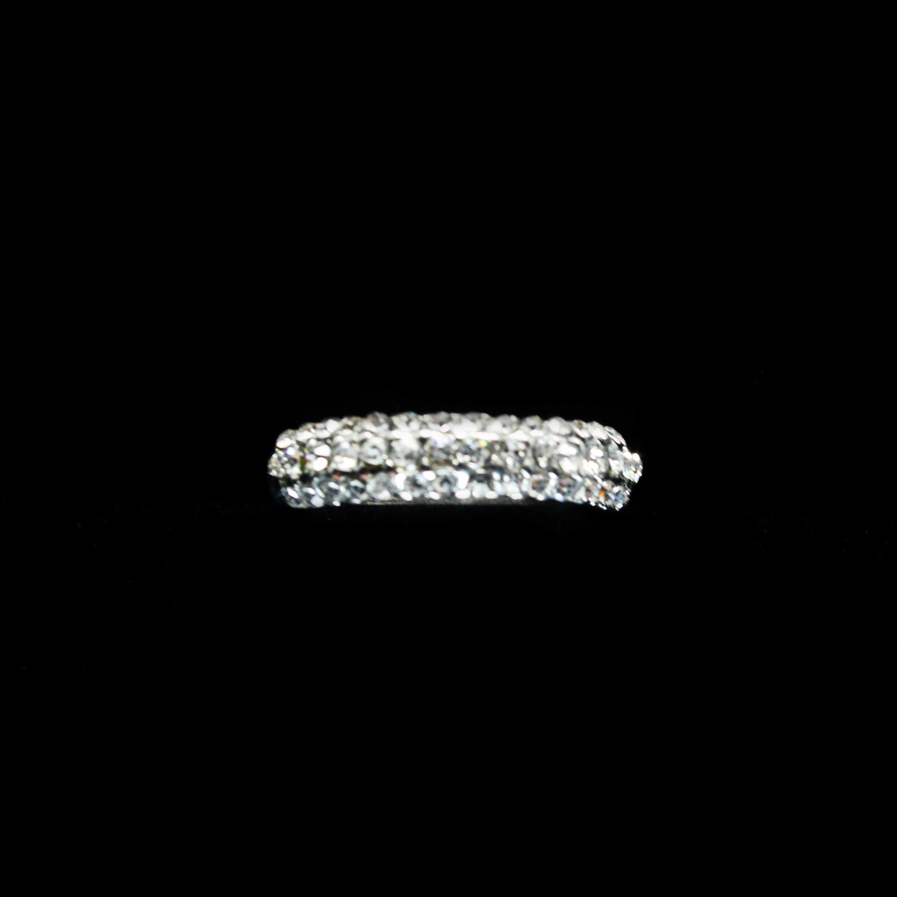 Elegant Crystal Stud Silver Ring for Women - Dainty & Sparkling Jewelry for Everyday Wear, Parties & Special Occasions