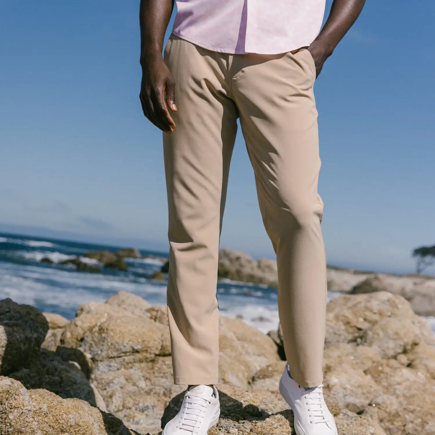 Helmsman Chino Pants for Men - Classic Slim Fit Comfortable Casual Trousers | Perfect for Office, Travel & Everyday Wear