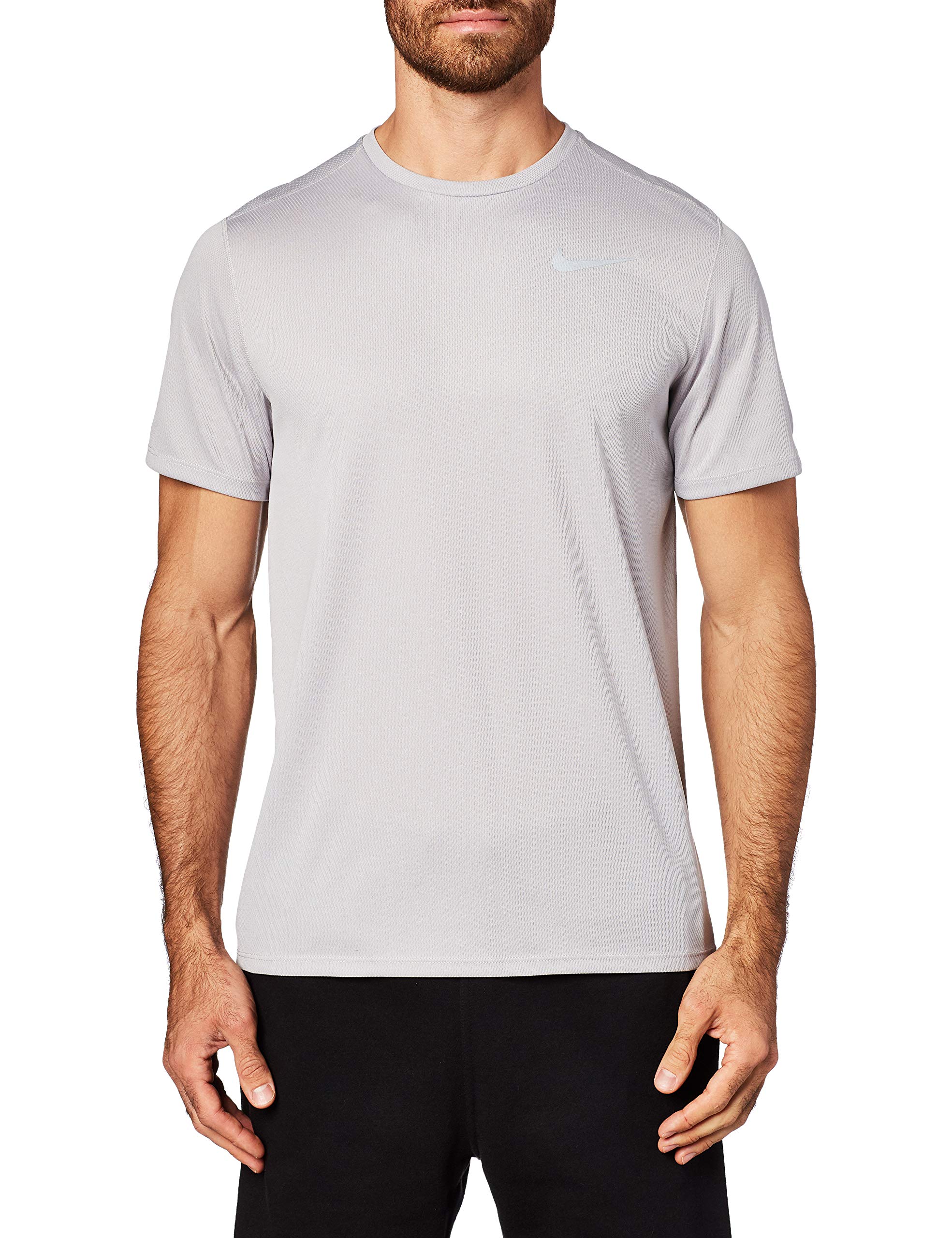 Nike Men's Breathe Running T-Shirt - Lightweight Moisture-Wicking Workout Top for Jogging, Gym & Training | Comfortable Athletic Shirt for Running, Fitness & Active Lifestyle