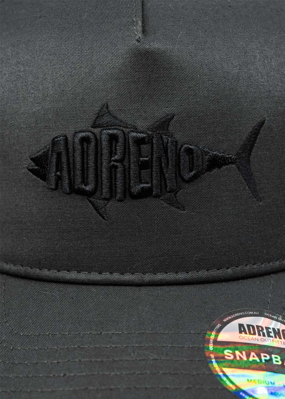 Adreno Cobber Snapback Trucker Cap - Embroidered Logo Tuna Hat for Men & Women - Stylish Baseball Cap for Outdoor, Sports, and Casual Wear