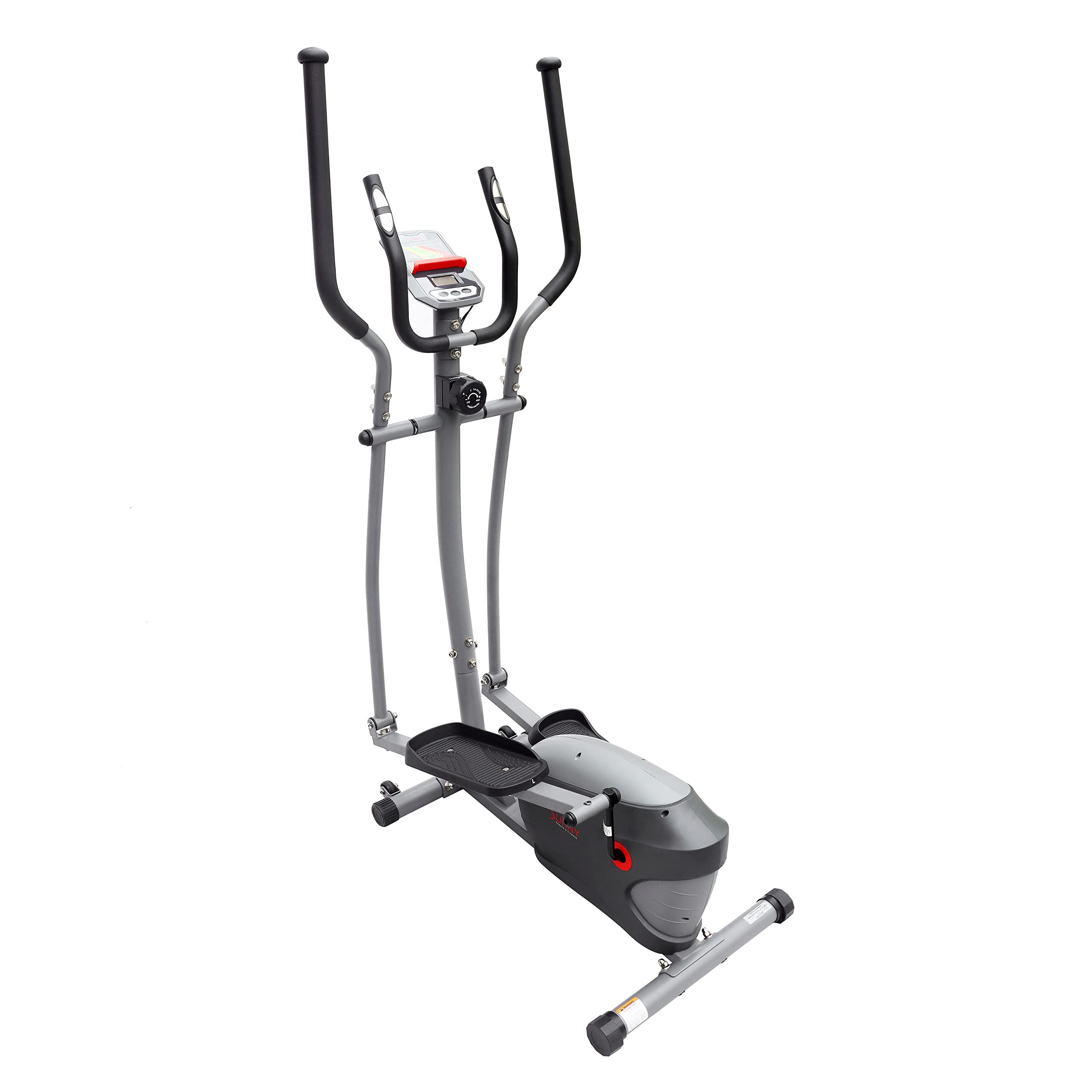Sunny Health & Fitness Smart 2-in-1 Upright Elliptical Trainer - Full Body Workout Machine for Home Cardio Exercise with Arm & Leg Cross Training | Bluetooth Connectivity & Magnetic Resistance | Compatible with SunnyFit App | Perfect for Home Gym, Small Spaces & Low-Impact Workouts