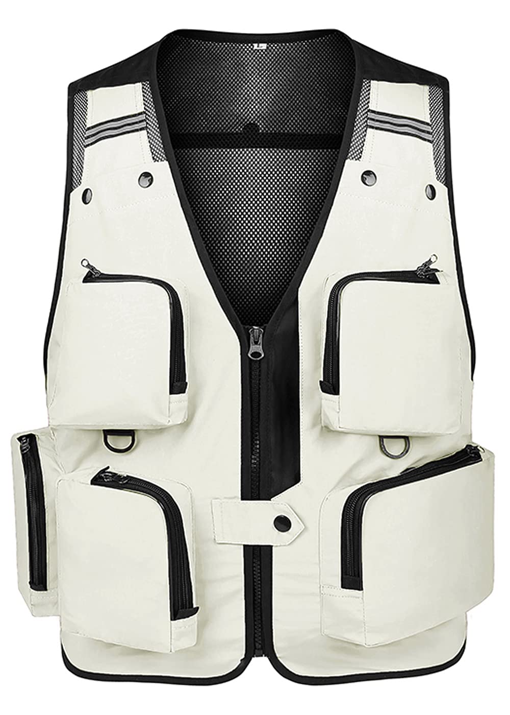 SHOOYING Men's & Women's Outdoor Fishing Vest with Multiple Pockets - Lightweight Travel Photography Vest for Hiking, Camping & Hunting (Ideal for Photographers & Outdoor Enthusiasts)