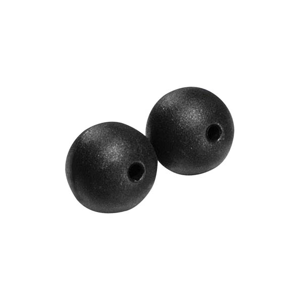 Black Marine Plastic Outrigger Balls - Durable Fishing Floats for Boat Stabilization | Perfect for Offshore Fishing, Trolling & Water Sports