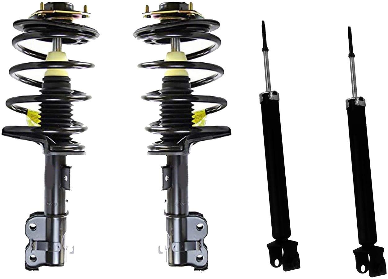 Bodeman 4PC Front Strut & Coil Spring Assemblies + Rear Shock Absorber Assemblies for 2004-2008 Nissan Maxima - Complete Suspension Kit for Smooth Ride & Enhanced Handling