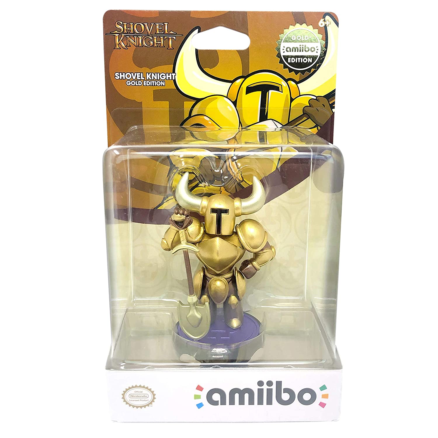 Shovel Knight Gold Edition - Nintendo Switch & Wii U Game with Exclusive Amiibo Figure | Adventure Platformer for Kids & Adults | Perfect for Gaming Collectors & Retro Fans