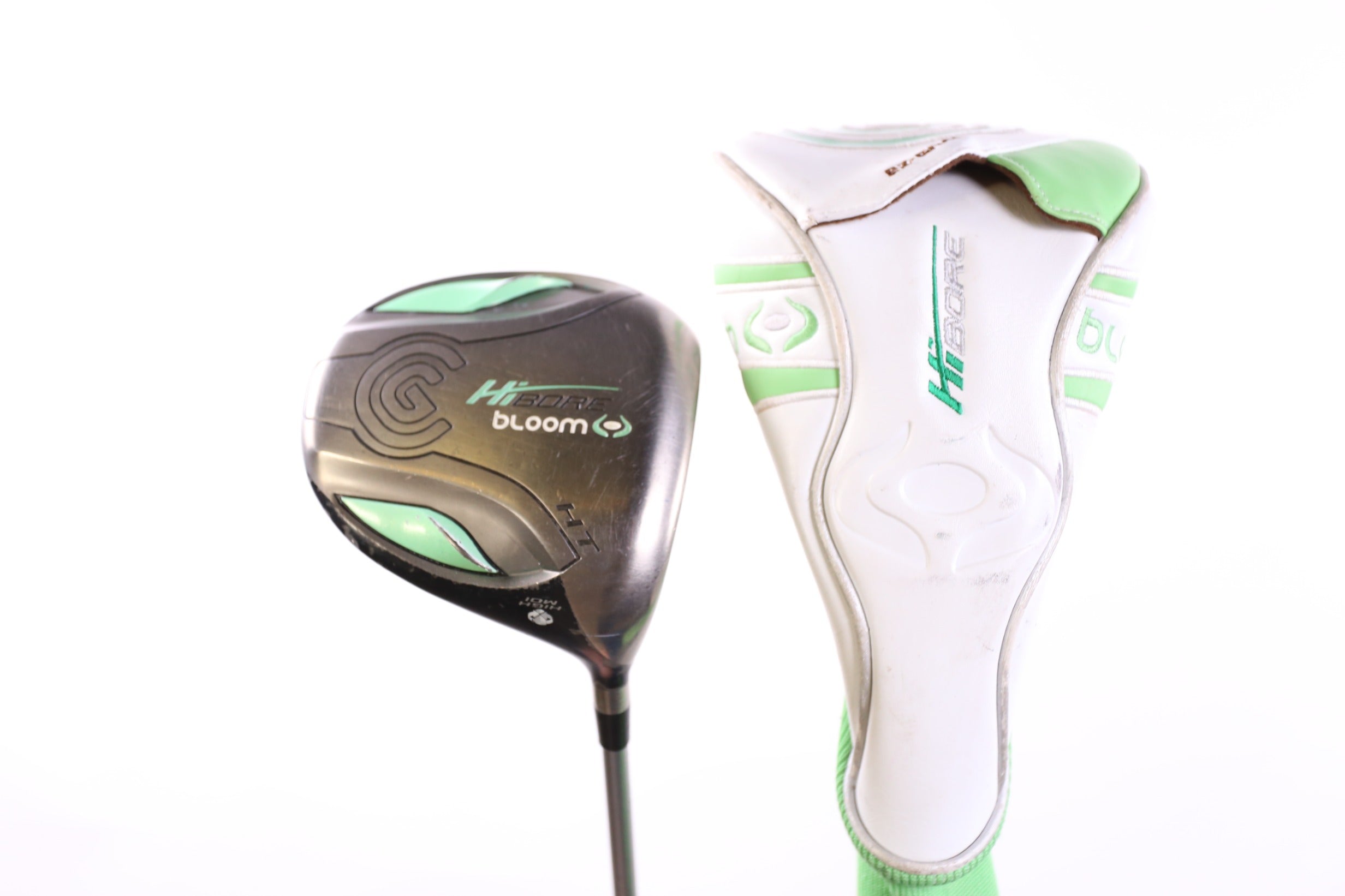 Used Cleveland HiBore Bloom Driver 13.5° Ladies Flex Tour AD Graphite Design YSQt Right Handed Golf Club - Perfect for Women Golfers on Course or Driving Range
