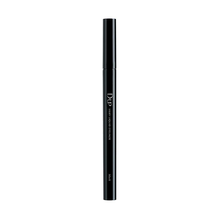 DUP Silky Liquid Eyeliner - Black Waterproof Long Lasting Eyeliner for Precise Winged Liner - Perfect for Everyday Makeup, Parties and Special Occasions