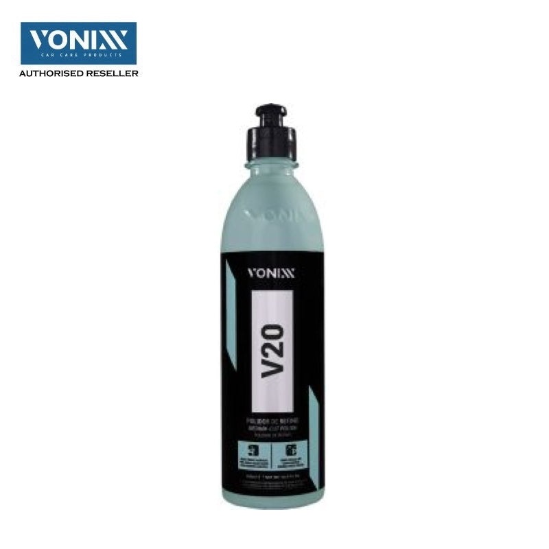 Vonixx V20 500ml Medium Cut Polish Compound - Perfect for Asian Car Paint Correction & Scratch Removal | Ideal for DIY Detailing & Professional Auto Body Shops