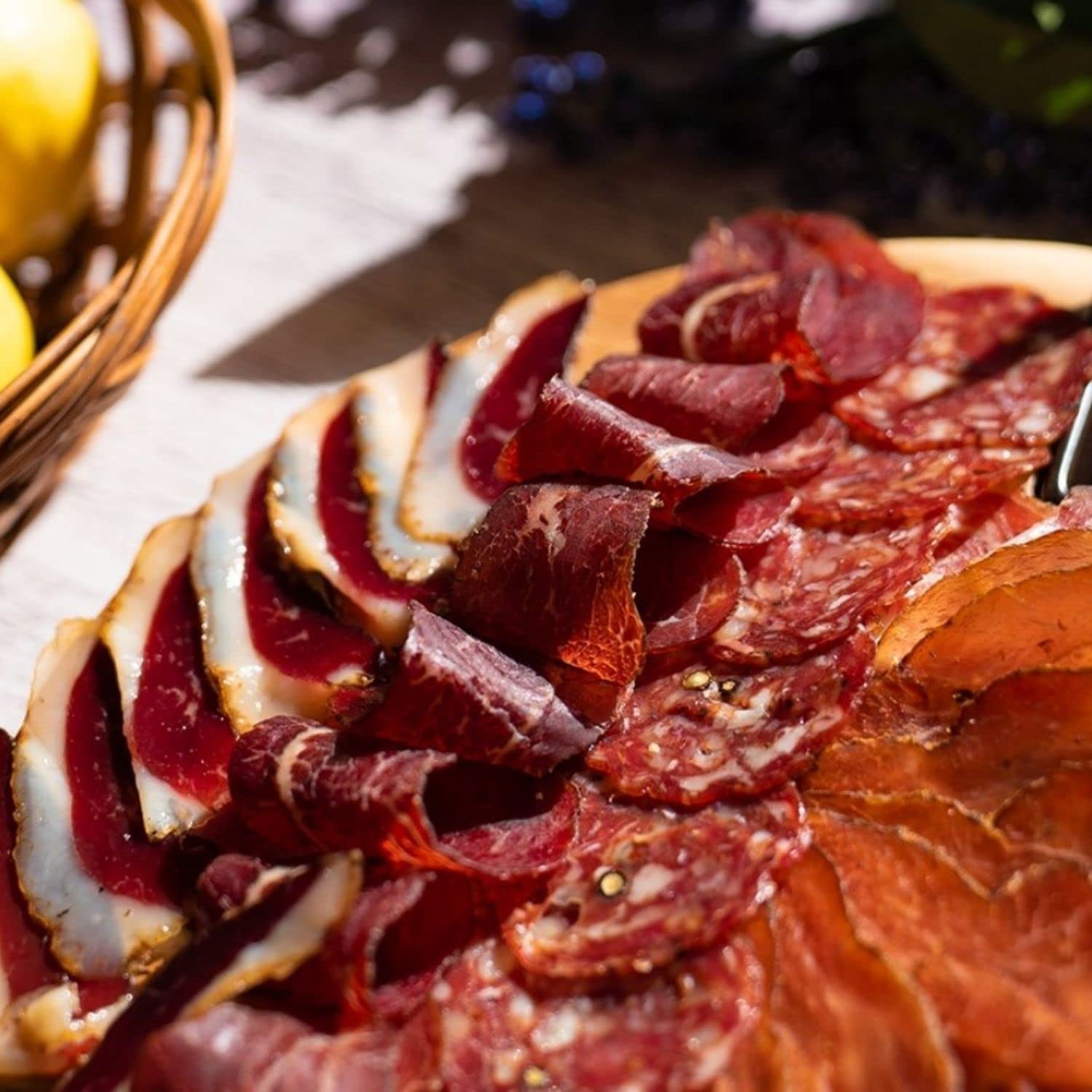 Premium Date Night Charcuterie Box - Artisan Duck Prosciutto, Bresaola, Rosemary Lamb Salami & 4 Other Gourmet Meats | Perfect for Romantic Dinners, Wine Pairings & Charcuterie Boards
