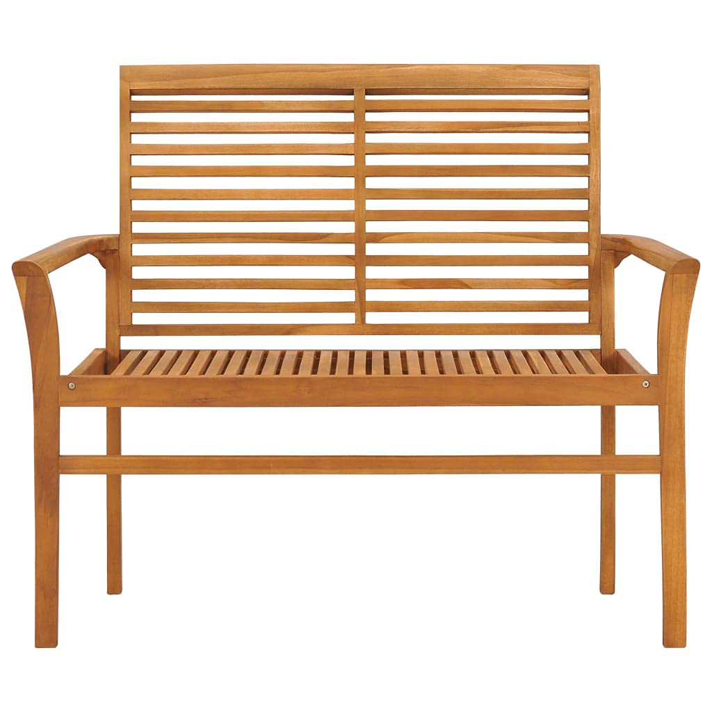 Premium Solid Teak Wood Patio Bench - 44.1