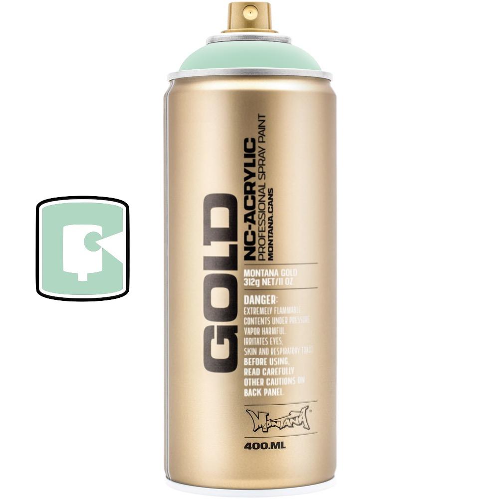 Montana Gold 400ML Malachite Green Spray Paint - High Coverage, Fast Drying for DIY, Crafts, Furniture & Automotive Projects
