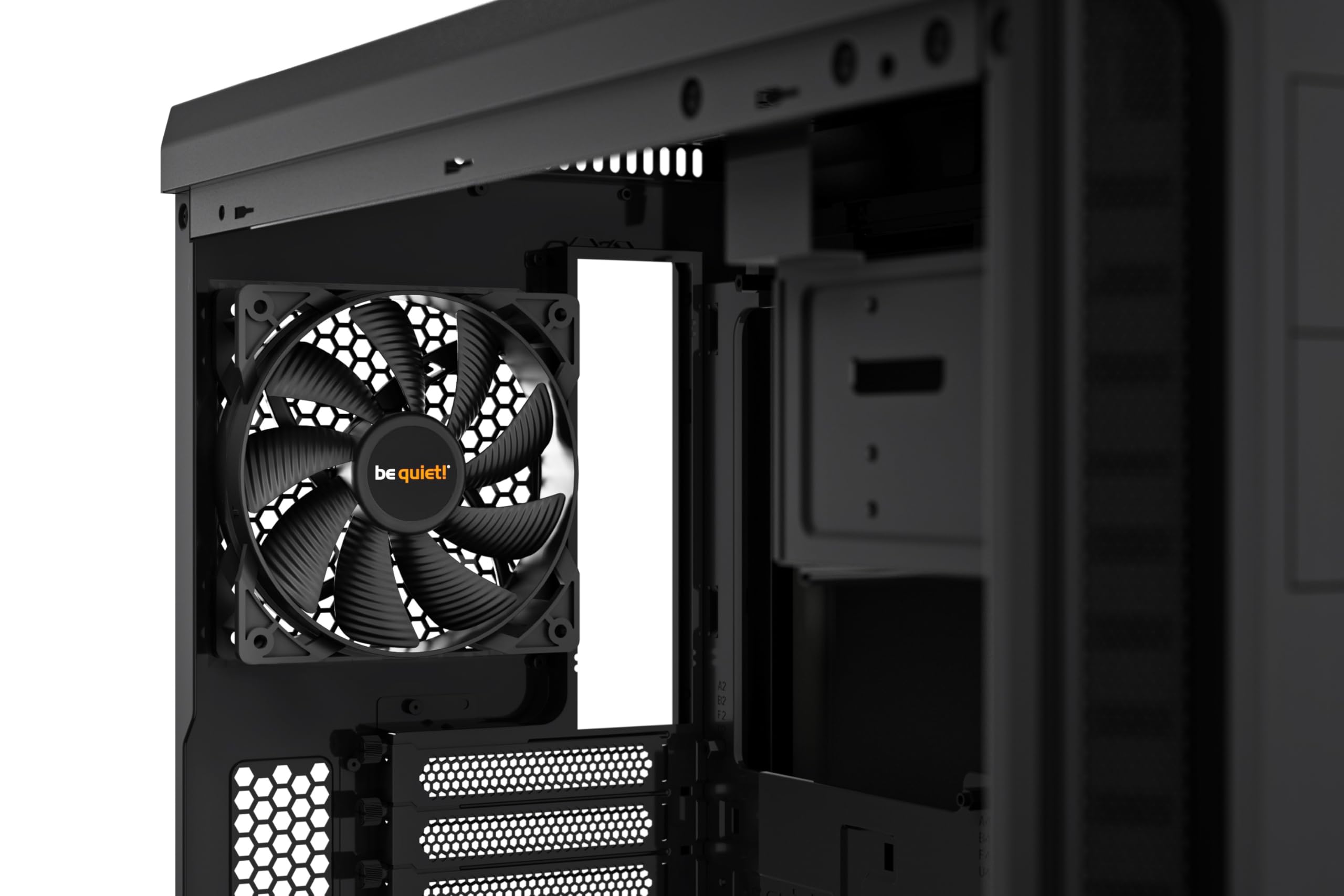 be quiet! Pure Base 600 ATX Midi Tower PC Case - 2 Pre-Installed Pure Wings Fans | Silent Black Gaming Computer Case | Perfect for Home Office & Gaming PC Builds