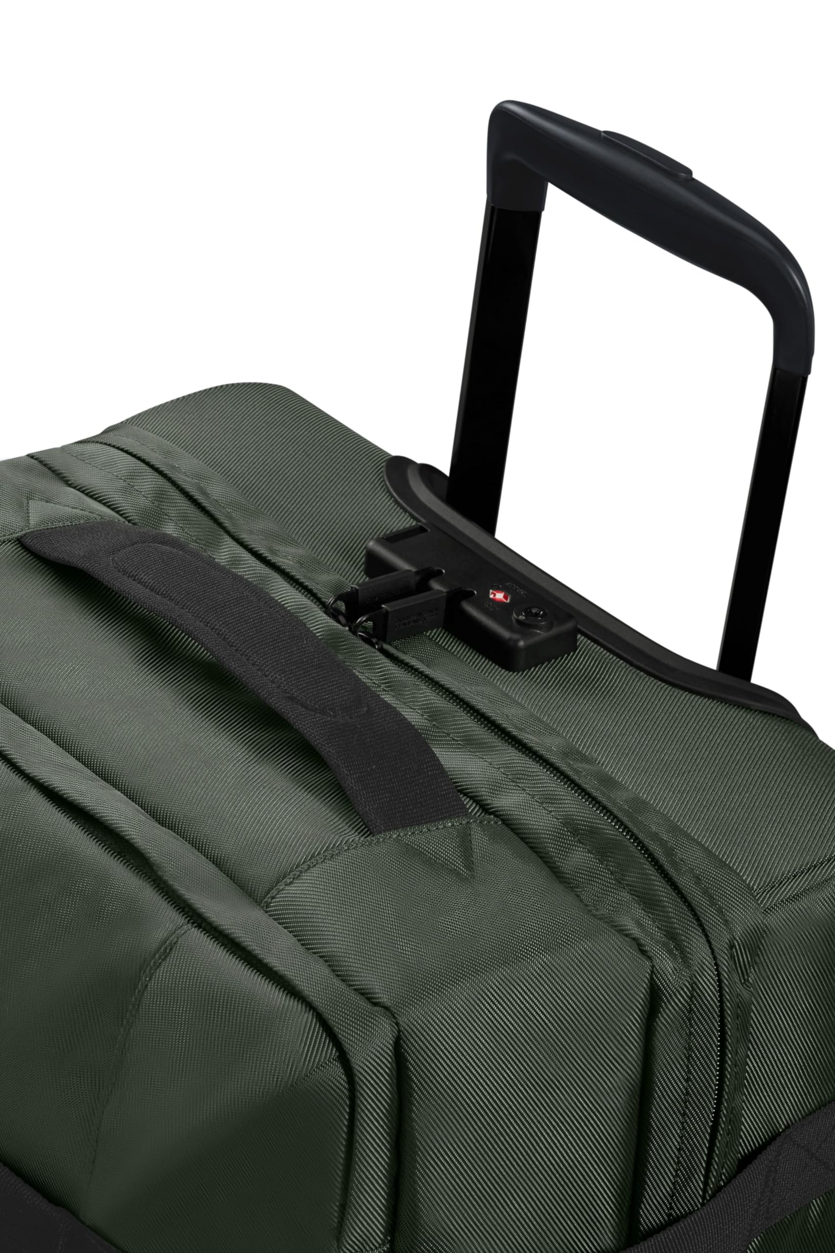 American Tourister Unisex Urban Track Travel Backpack - 55L (55cm) Dark Khaki Green Carry-On Luggage for Business Trips, College & Weekend Getaways