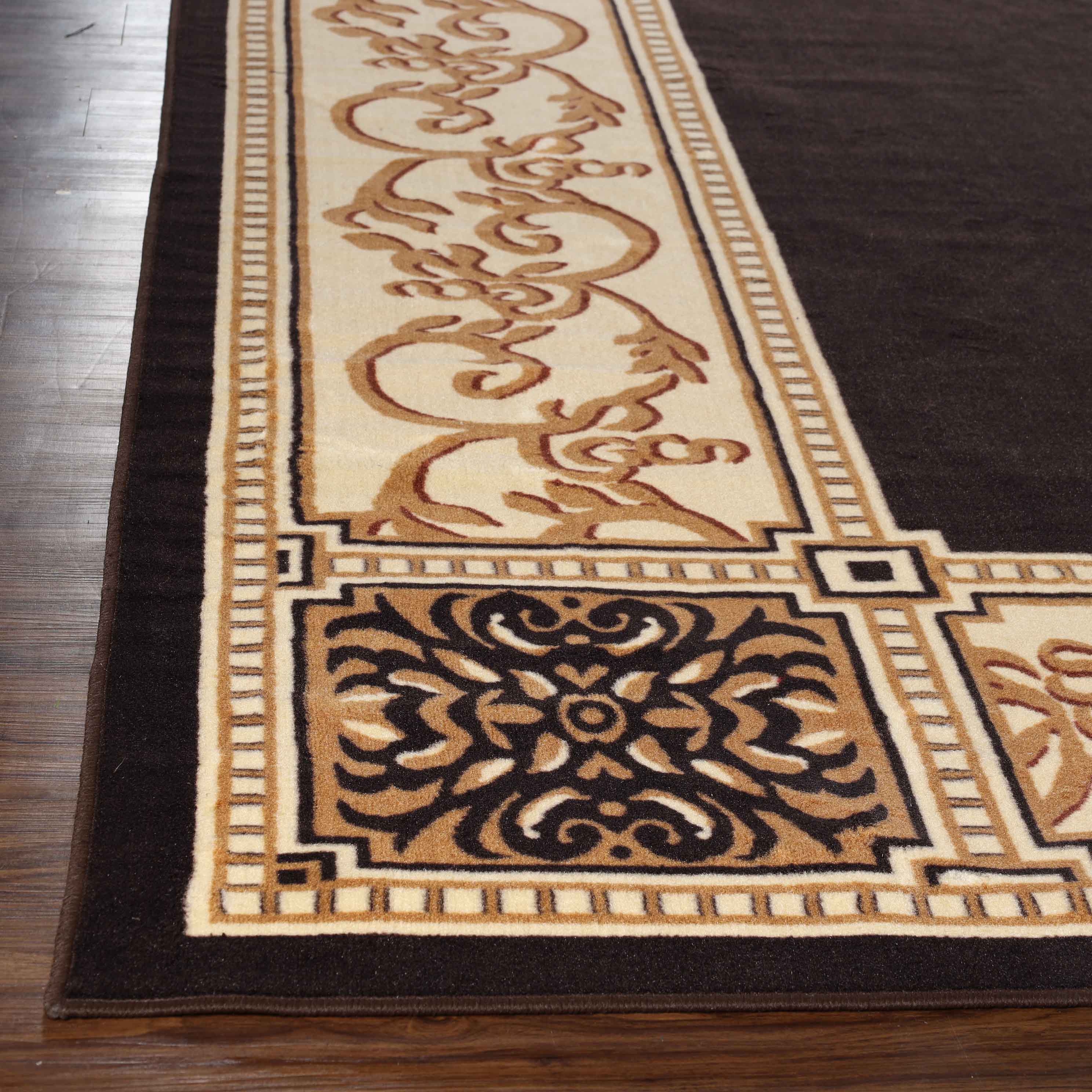 Large Medallion Modern Bohemian Indoor Area Rug or Runner - Perfect for Living Room, Bedroom & Boho Home Decor