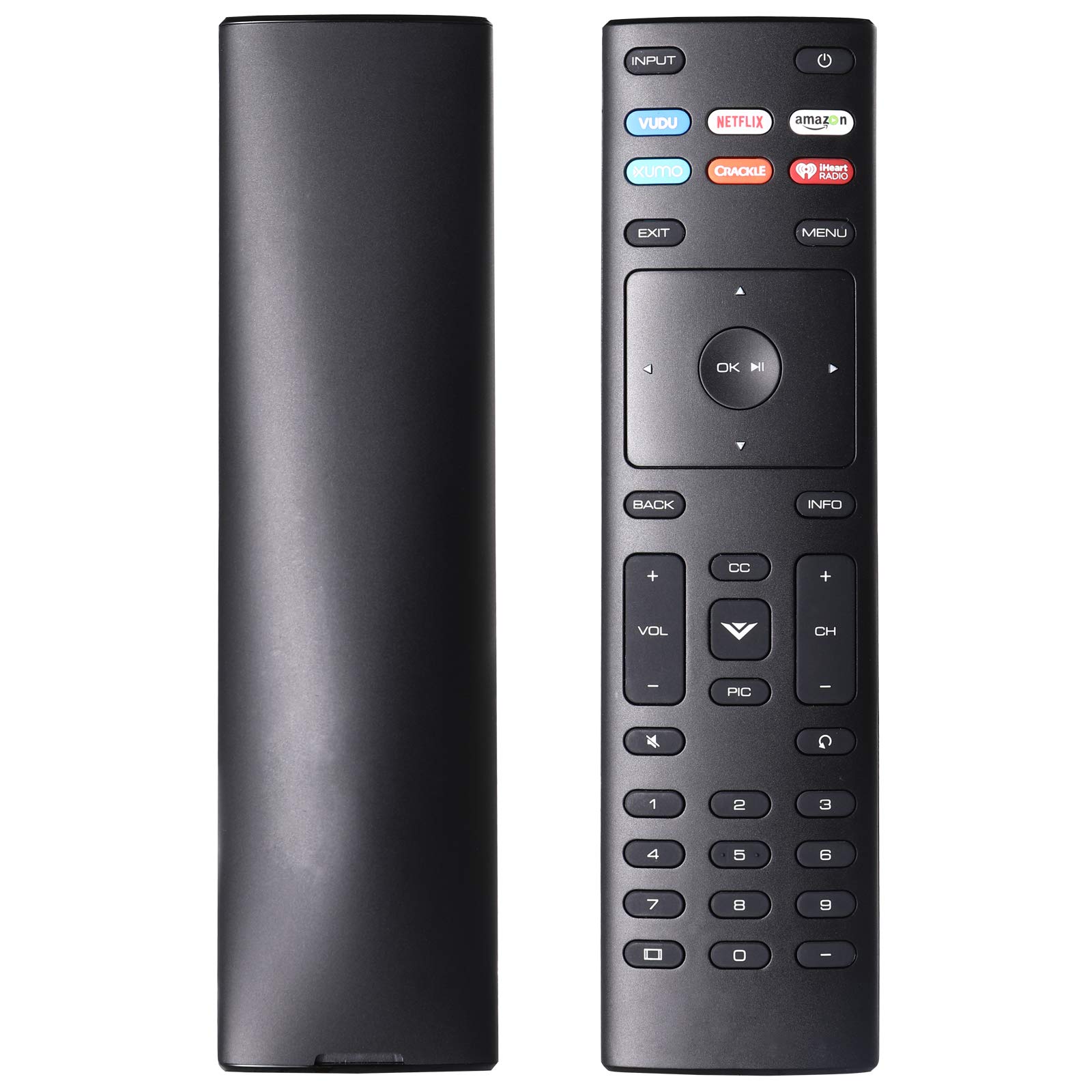 Universal Replacement Remote Control for Vizio Smart TVs - Compatible with D-Series, M-Series, P-Series & V-Series - Perfect for Home Entertainment & Smart TV Accessories