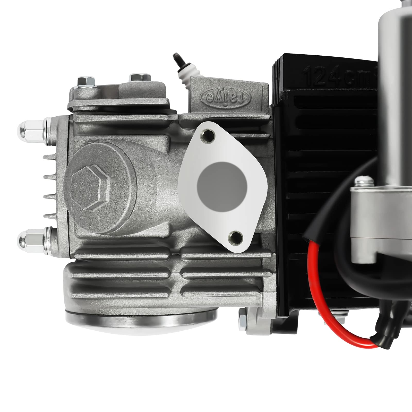 125CC 4-Stroke Semi-Auto 3-Speed Go Kart Engine Kit with Reverse & Electric Starter - Air-Cooled Single Cylinder Motor for Dirt Bikes, ATVs & Pit Bikes - Perfect for Off-Road Racing, Backyard Fun & DIY Projects
