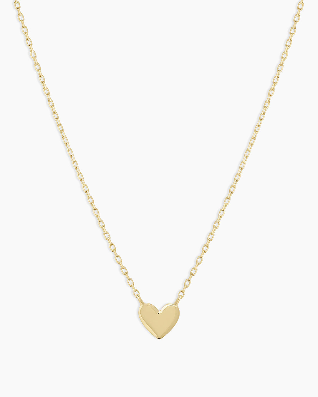 14K Gold Heart Mini Necklace for Women - Dainty Delicate Heart Pendant Necklace - Perfect for Valentine's Day, Anniversary, Birthday Gifts & Everyday Elegance