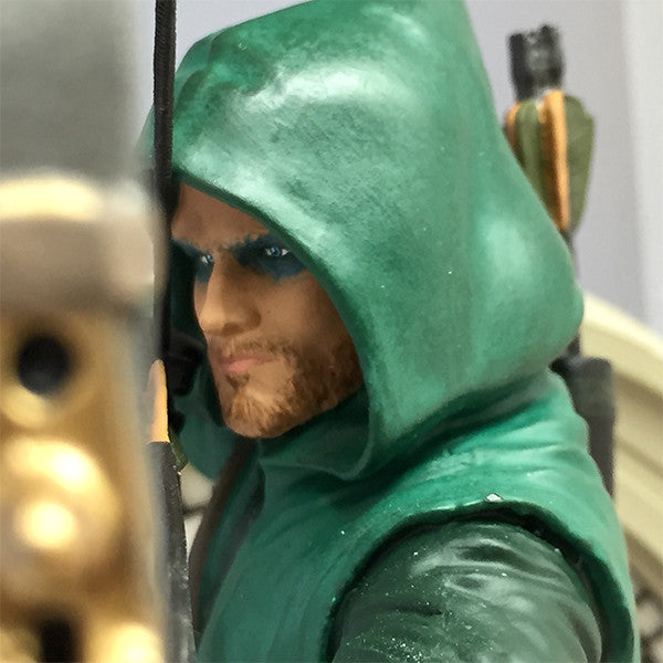 DC Comics Arrow TV Show Season 1 Bookends - Official Merchandise for Displaying DVDs & Collectibles | Perfect for Home Theater Shelves and Superhero Fan Collections
