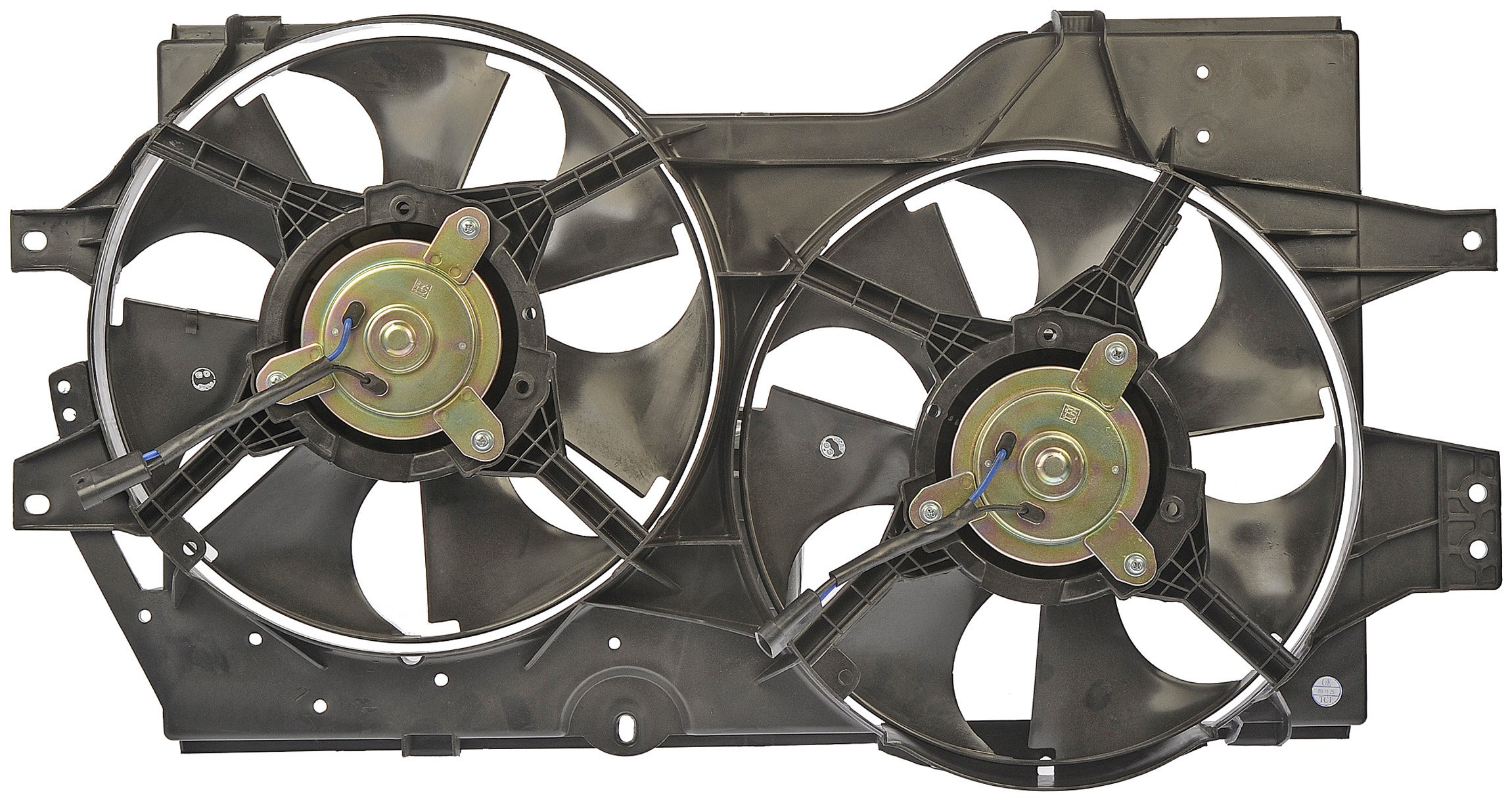 Dorman 620-003 Radiator Fan Motor Assembly Replacement for Cars & Trucks - High Performance Cooling System Part for Engine Overheating Prevention - Perfect for DIY Auto Repair & Maintenance