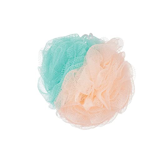 Natural Loofah Sponge for Bath & Shower - Exfoliating Body Scrubber for Women & Men - Pack of 3 Multicolor Bath Sponges - Perfect for Daily Skin Care & Exfoliation Routine