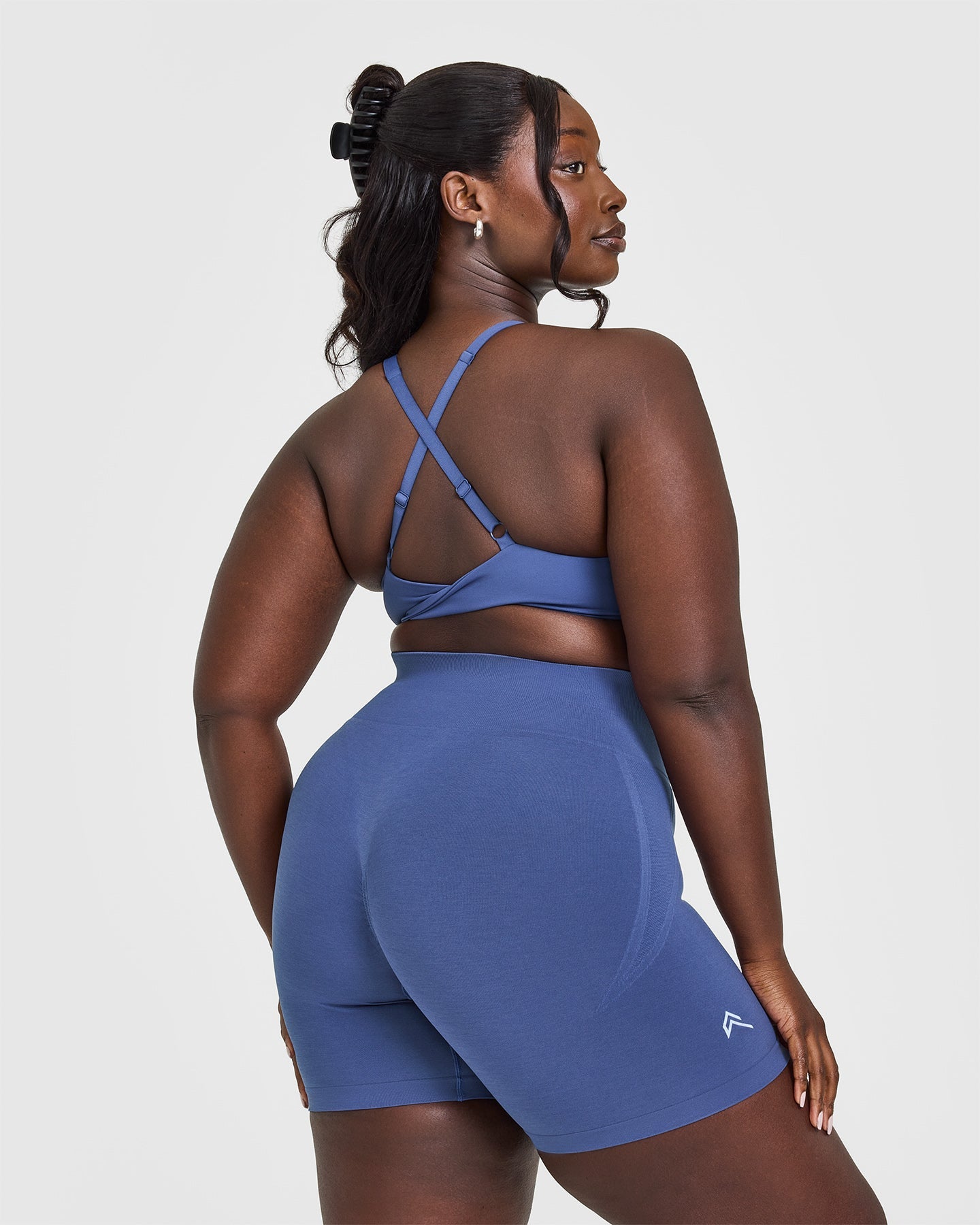 Seamless Micro Bralette for Women - Shadow Blue | Comfortable Wireless Bra for Yoga, Lounge & Everyday Wear