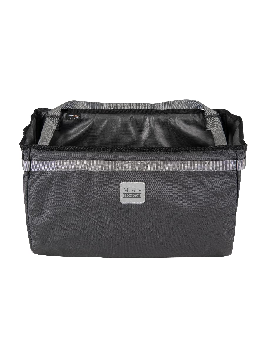 Brompton Borough Basket Bag - Large Bike Basket for Brompton Folding Bicycles | Durable & Stylish Storage for Commuting, Shopping & Urban Cycling