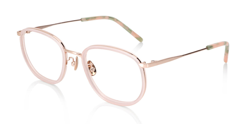 JINS TODAY 24WI 109 101 Eyeglasses - Lightweight Acetate Frame with Clear Lenses for Men & Women - Perfect for Office, Reading, and Daily Use