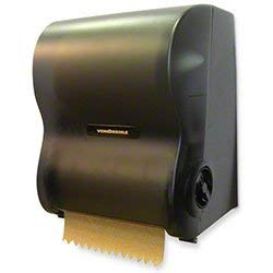 Von Drehle Hands-Free Paper Towel Dispenser - Touchless Automatic for Kitchen, Bathroom & Office - Smoke Scented for Freshness & Odor Control
