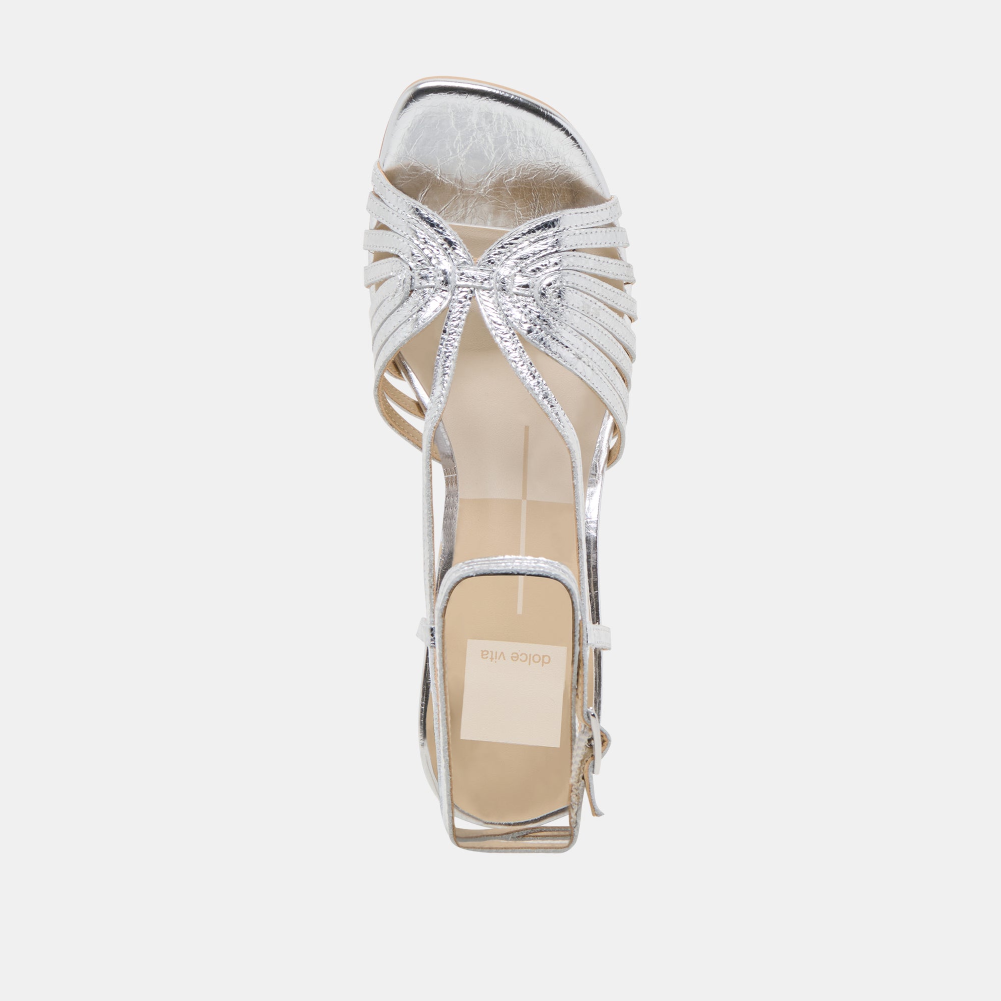 NIVANA Women's Silver Distressed Leather High Heels - Stylish & Comfortable for Parties, Weddings & Evening Events