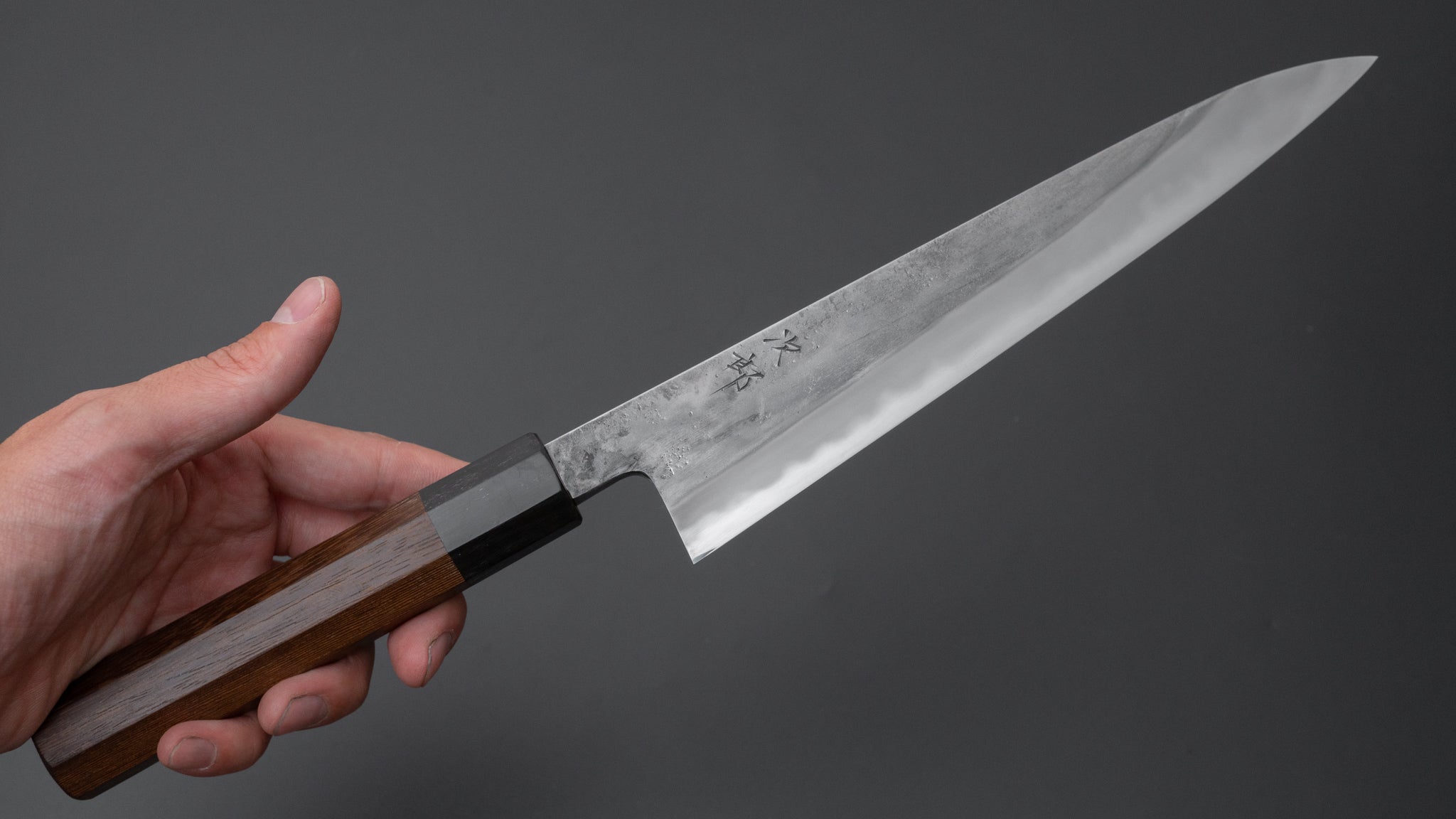 Premium Jiro Tsuchime Wa Sujihiki 210mm Japanese Slicing Knife - Taihei Tagayasan Handle (#513) - Perfect for Sushi, Sashimi & Meat Carving