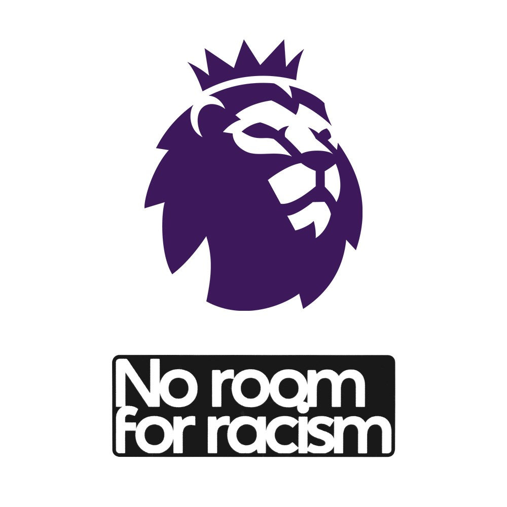 Premier League No Room For Racism Badge 2024-2025 - Official Anti-Racism Football Pin for Fans, Supporters & Collectors - Perfect for Jerseys, Jackets & Backpacks
