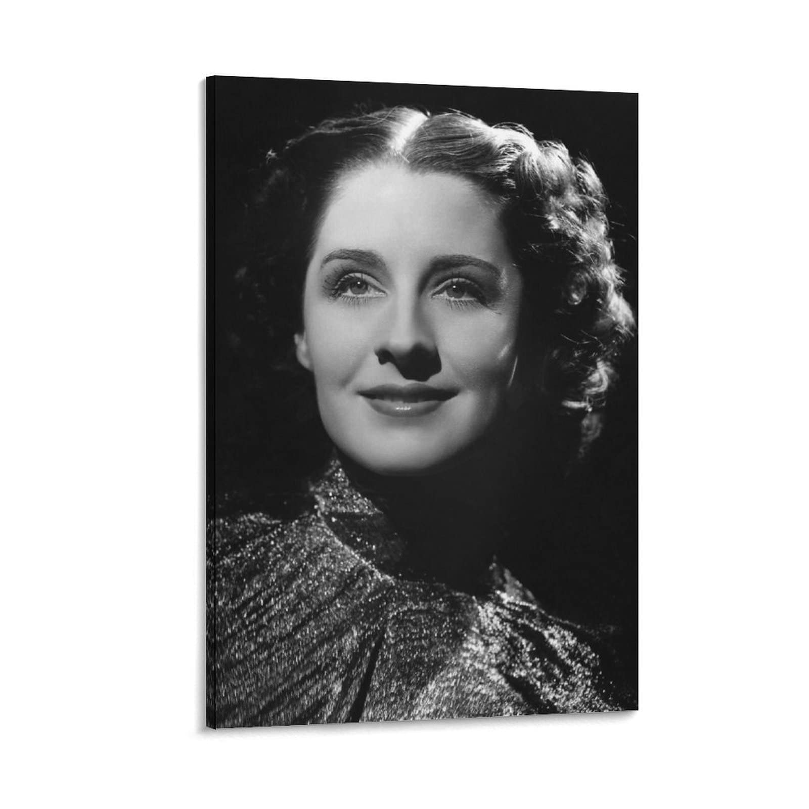 Vintage Norma Shearer Movie Poster - Aesthetic Canvas Wall Art Print 24x36 Inch (60x90cm) - Perfect for Home Theater, Living Room & Office Decor