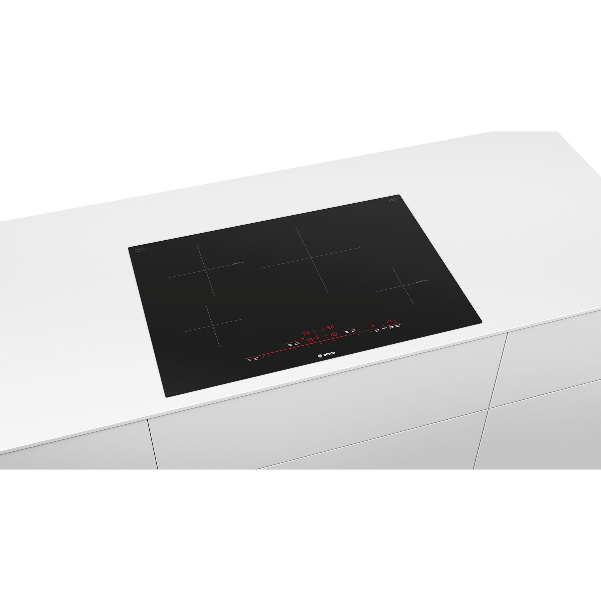 Bosch 30 Inch Induction Cooktop - NIT8060UC Black | Fast Heating, Energy Efficient | Perfect for Modern Kitchens & Home Chefs