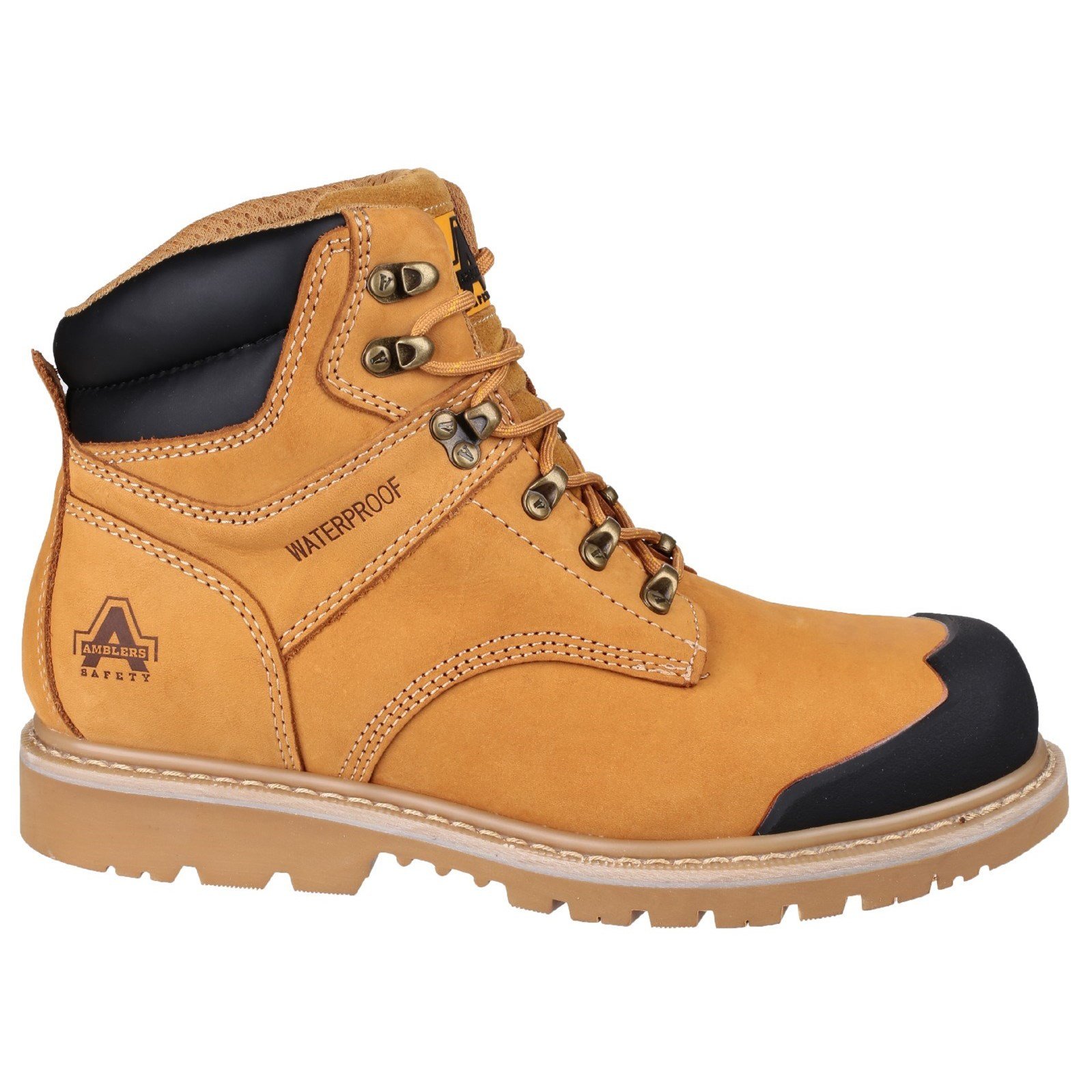 FS226 Steel Toe Safety Boots for Men - ANSI Approved Work Boots with Slip Resistant & Electrical Hazard Protection - Ideal for Construction, Warehouse & Industrial Work