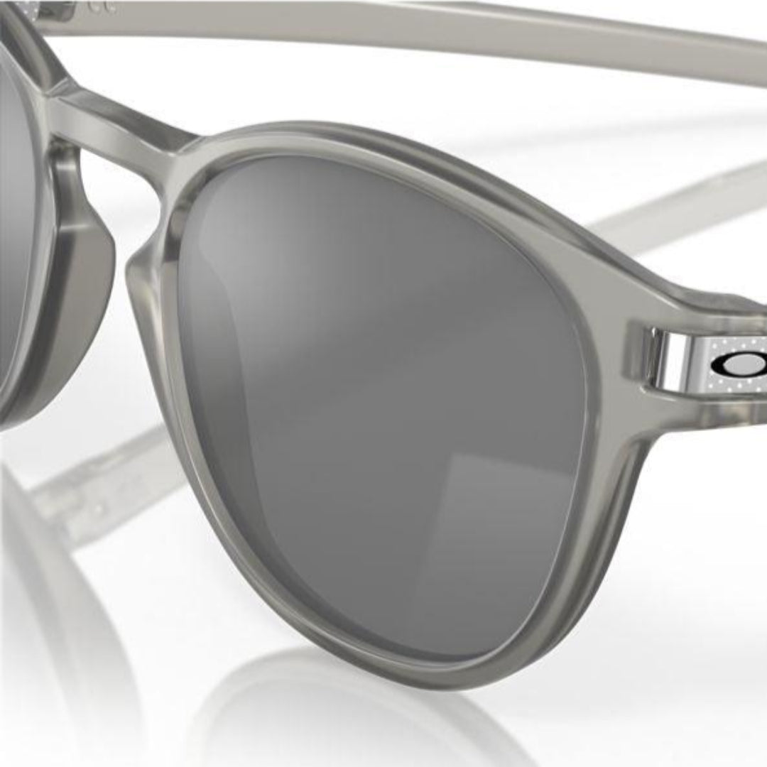 Oakley Latch Grey Ink/Prizm Black Sunglasses 0OO9265 926558 - Stylish UV Protection for Outdoor Sports & Driving