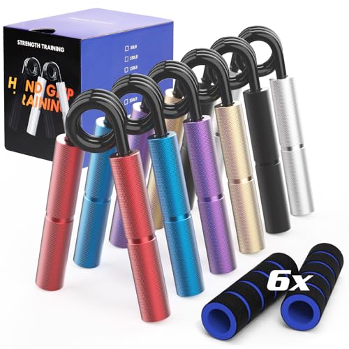 6Pack:50-300LB,Purple+Silver+Blue+Red+Black+Champaign Gold