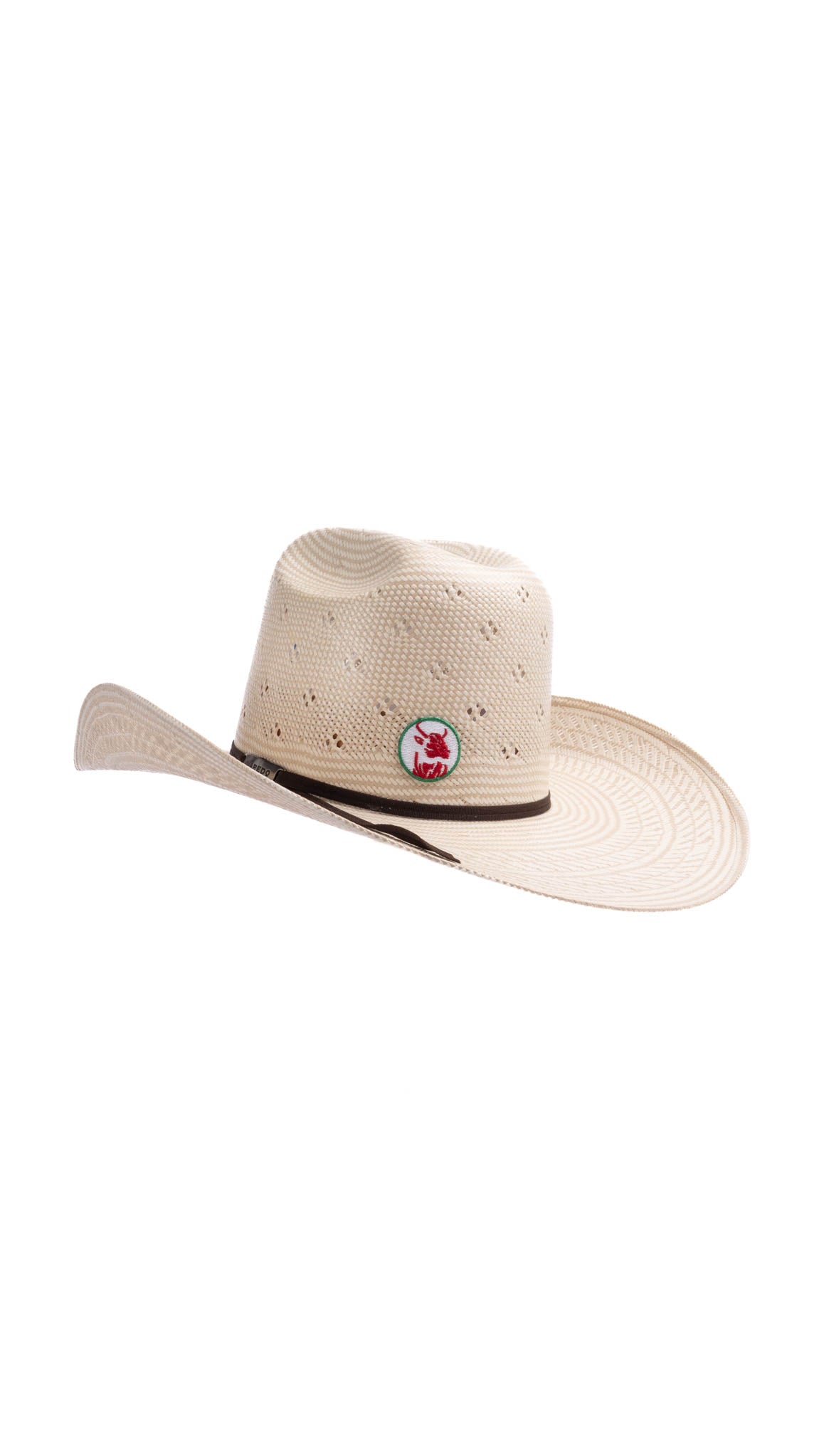 Rock'em Circle Hat Patch 2024 - Trendy Embroidered Iron-On Patch for Hats, Jackets & Bags - Perfect for DIY Fashion, Customization & Gifts
