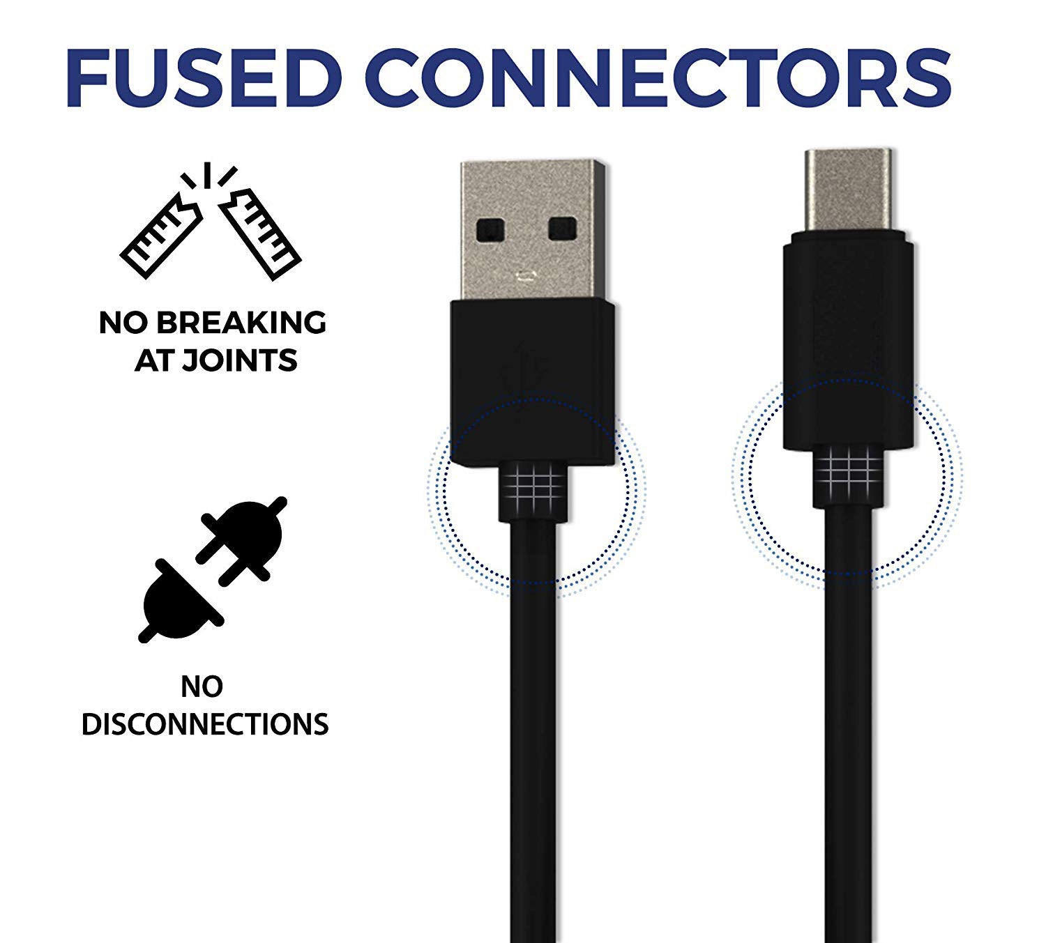 Original Xiaomi Redmi Note 8/Note 8 Pro Type C USB Cable - 4A Fast Charging & Data Sync Cable (3.2ft/1m, Black) | Compatible with Dash Charge, Quick Charge 3.0 | Perfect for Home, Office & Travel Charging