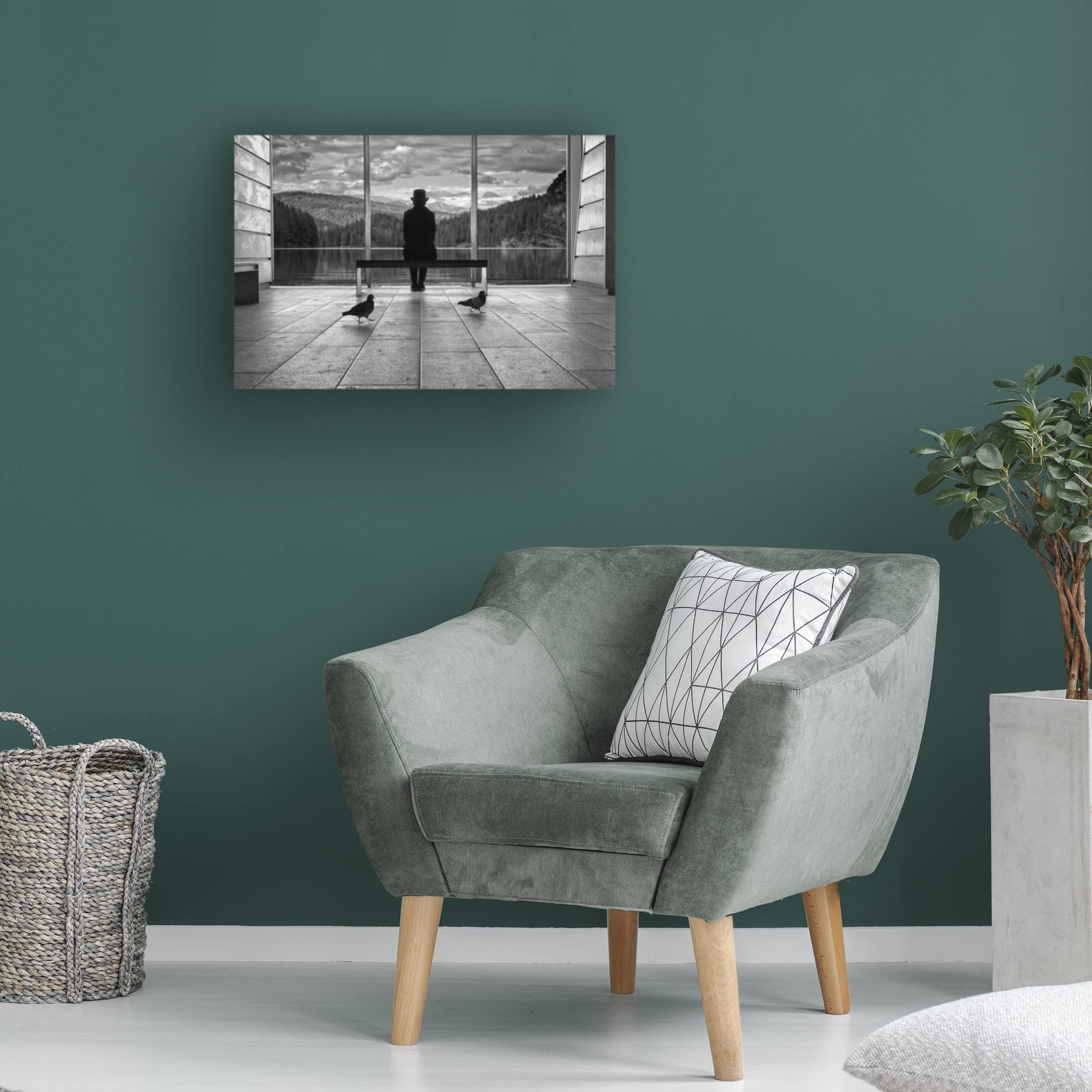 Waiting For Tomorrow Canvas Art Print by Francesco Deste - Modern Wall Decor for Living Room, Bedroom & Office | Trademark Fine Art Collection