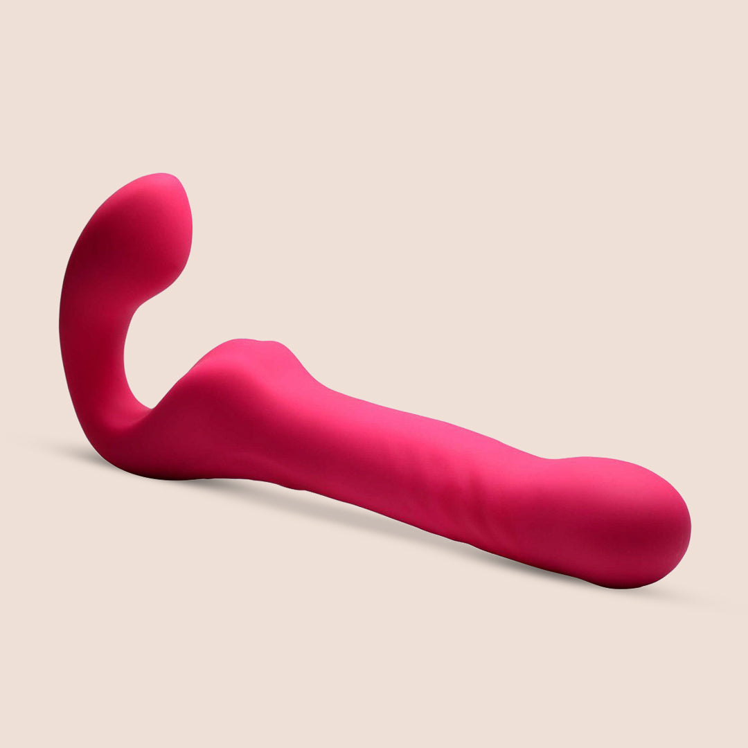 Powerful Remote Control Strapless Strap-On Dildo with Thrusting & Vibrating Functions - Perfect for Couples Play, Solo Use, and LGBTQ+ Intimate Moments