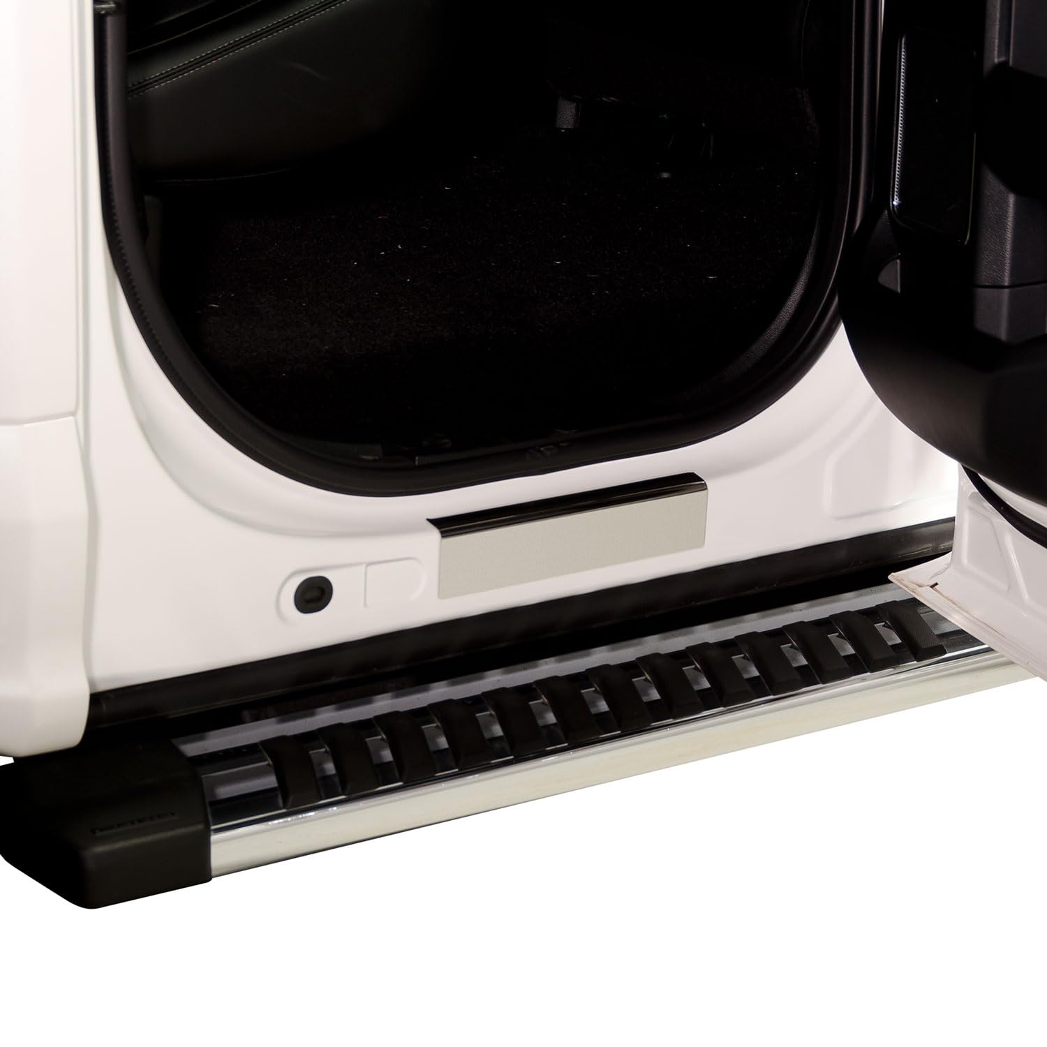 Putco Stainless Steel Door Sill Plates Kit for Chevy Silverado & GMC Sierra 2019-2025 Crew Cab - Durable Protection & Custom Fit - Perfect for Off-Roading, Daily Commuting & Truck Enthusiasts