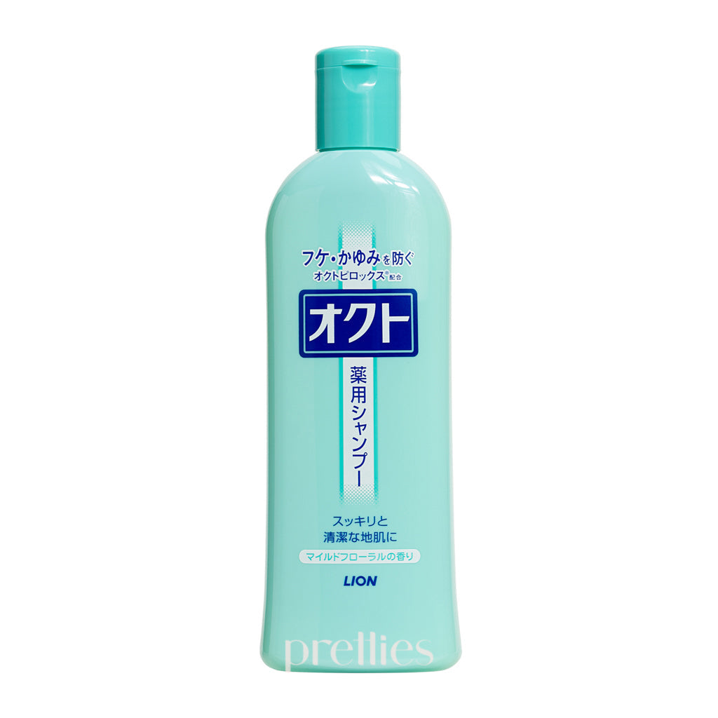 LION Octo Shampoo 320ml - Deep Cleansing & Scalp Care for Men & Women - Perfect for Daily Hair Wash & Scalp Refreshment
