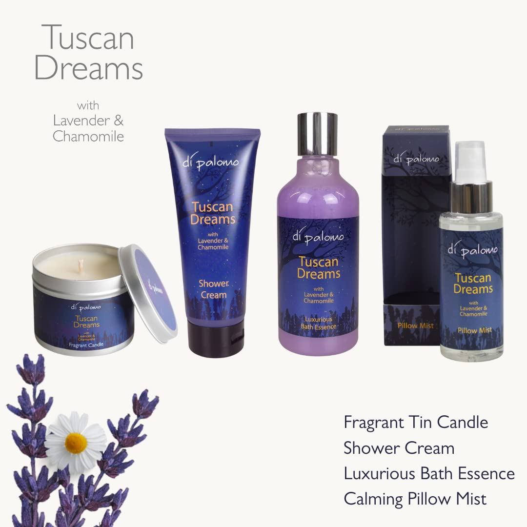 Di Palomo Tuscan Dreams Shea Butter Body Cream - 200ml Ultra Moisturizing Body Lotion for Dry Skin, Nourishing Body Moisturizer with Natural Ingredients for Women - Perfect for Daily Hydration & Spa Night Self-Care Routine