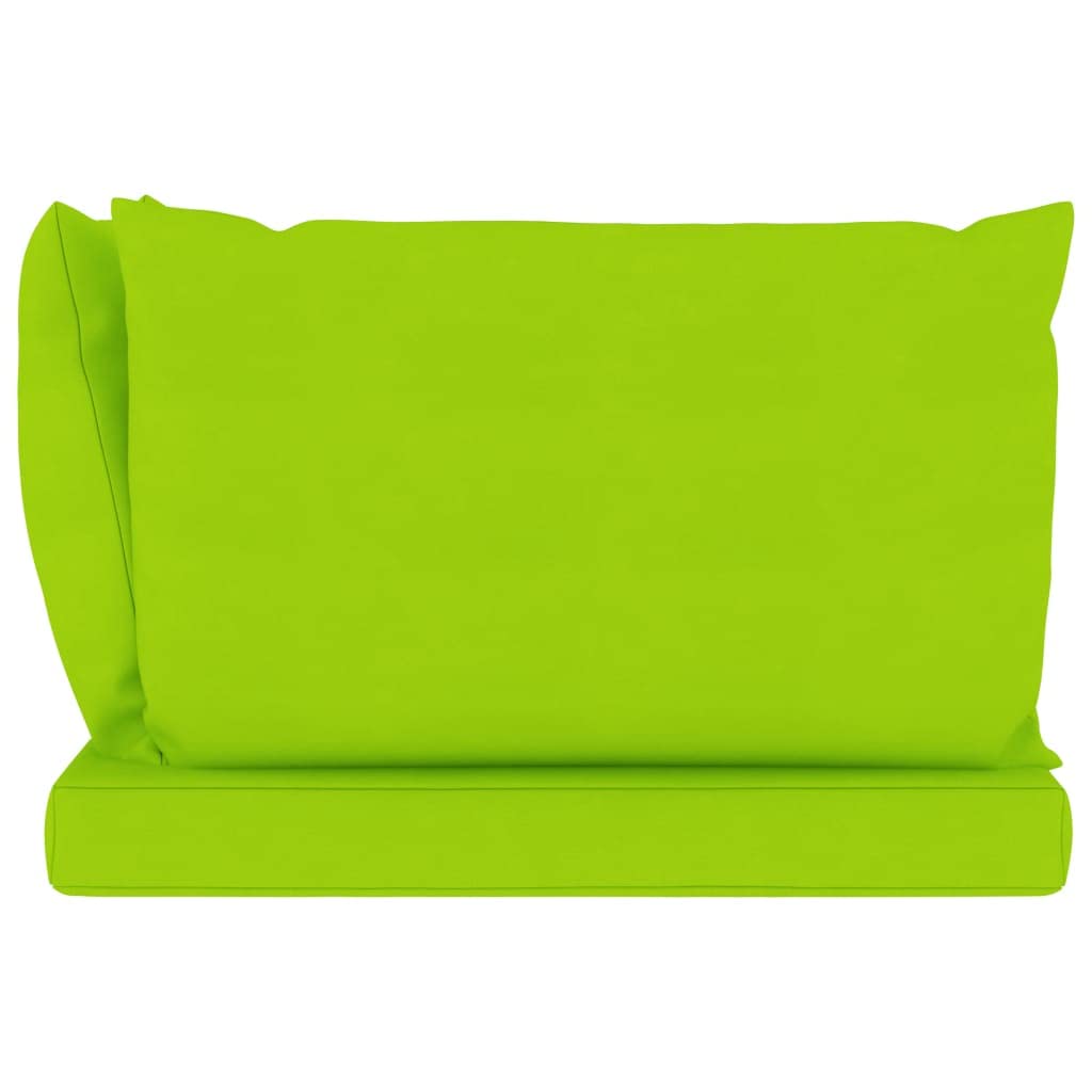 CHARMMA 3-Piece Outdoor Patio Sofa Cushion Set - Waterproof, UV-Resistant & Durable Seat Cushions for Garden, Deck, Poolside & Balcony Furniture - Bright Green Lounge Cushions for Indoor/Outdoor Use