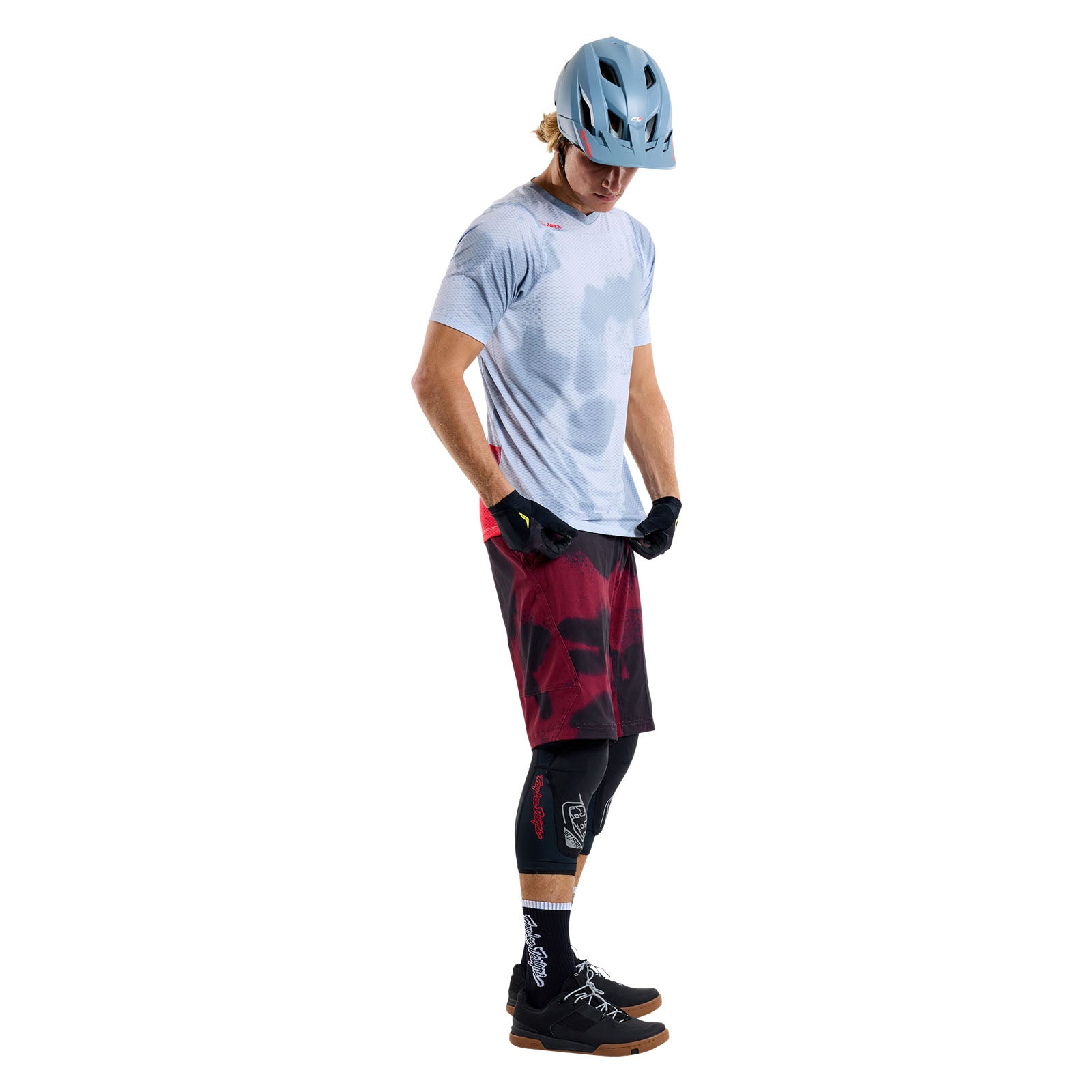 Skyline Air Short Sleeve Jersey Flared Concrete - Breathable Comfortable Women's T-Shirt for Casual Wear, Gym, and Outdoor Activities