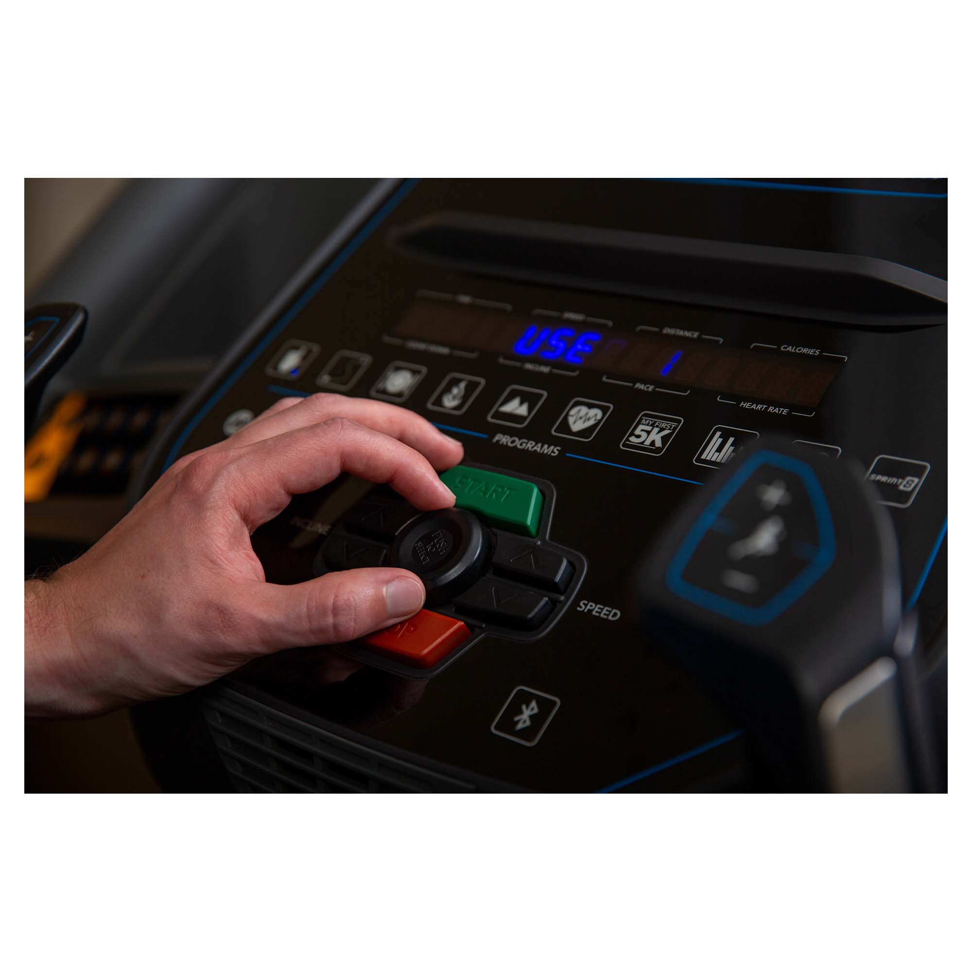 7.4AT 03 Treadmill - Professional Home & Gym Running Machine for Cardio Workouts | Foldable Electric Motorized Treadmill with LCD Display & Bluetooth Speakers | Perfect for Home Fitness, Weight Loss & Indoor Running