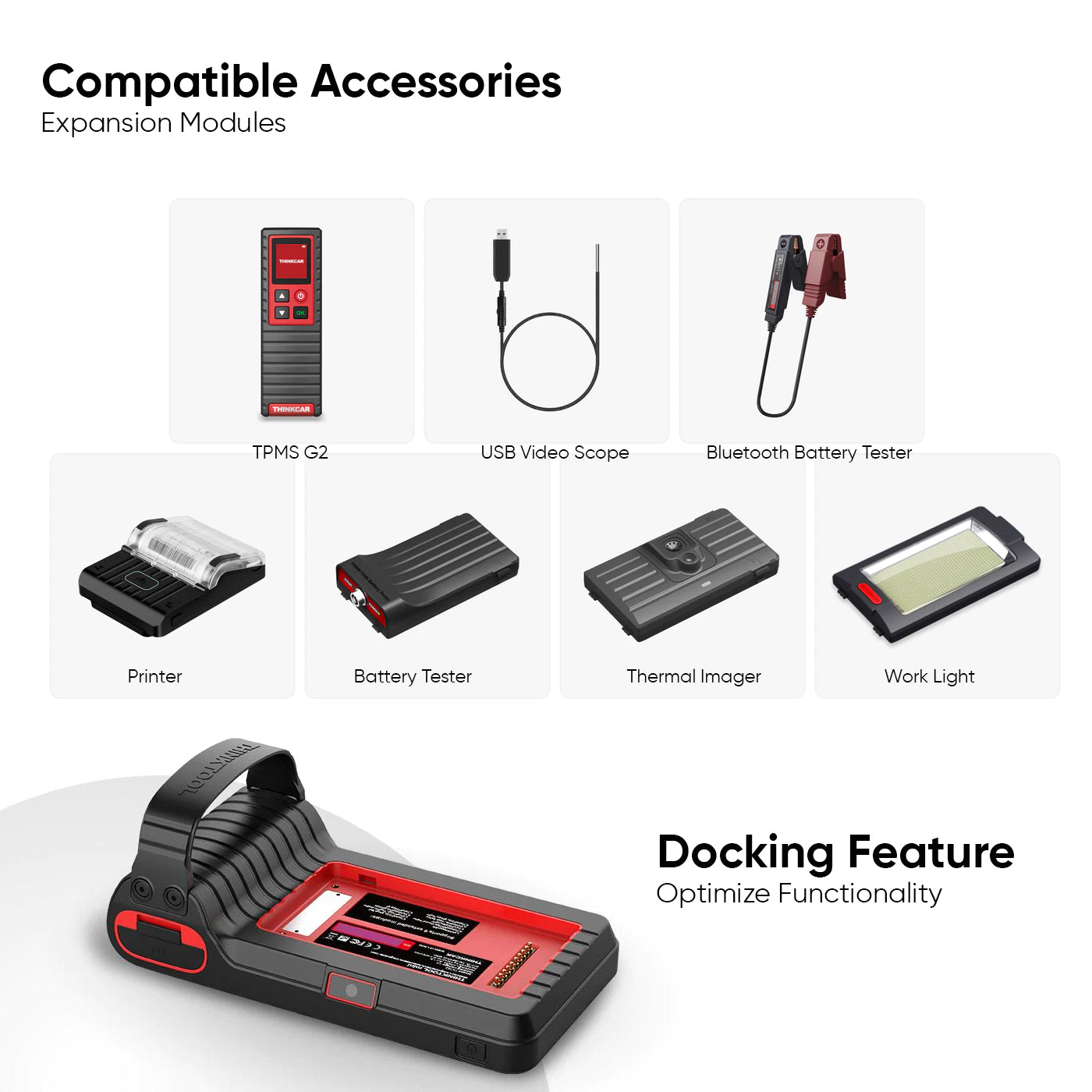 THINKTOOL MINI 6 OBD2 Scanner - Professional OE Level Full System Car Diagnostic Tool with 28 Resets & Bidirectional Scan Functions | Perfect for Mechanics, DIY Car Repairs & Vehicle Maintenance (30% OFF Limited Time)